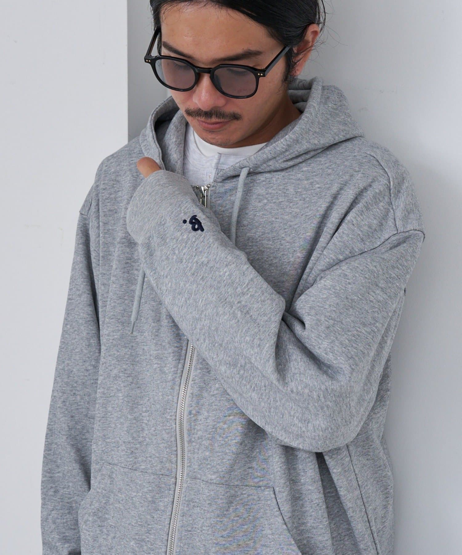 OUTLET(アウトレット) 【Kastane】BM 刺繍スウェットパーカー