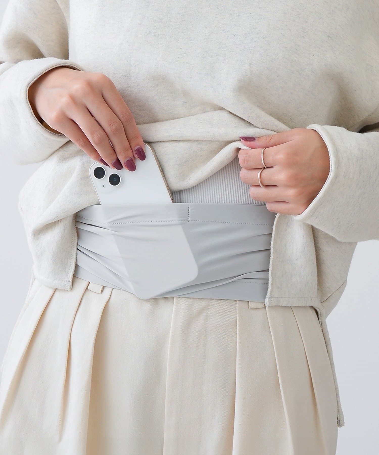 3COINS(スリーコインズ) トラベルセキュリティウエストベルト