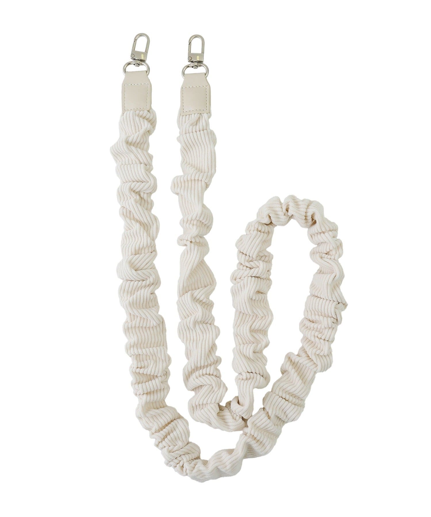 3COINS(スリーコインズ) コーデュロイスマホストラップショルダー