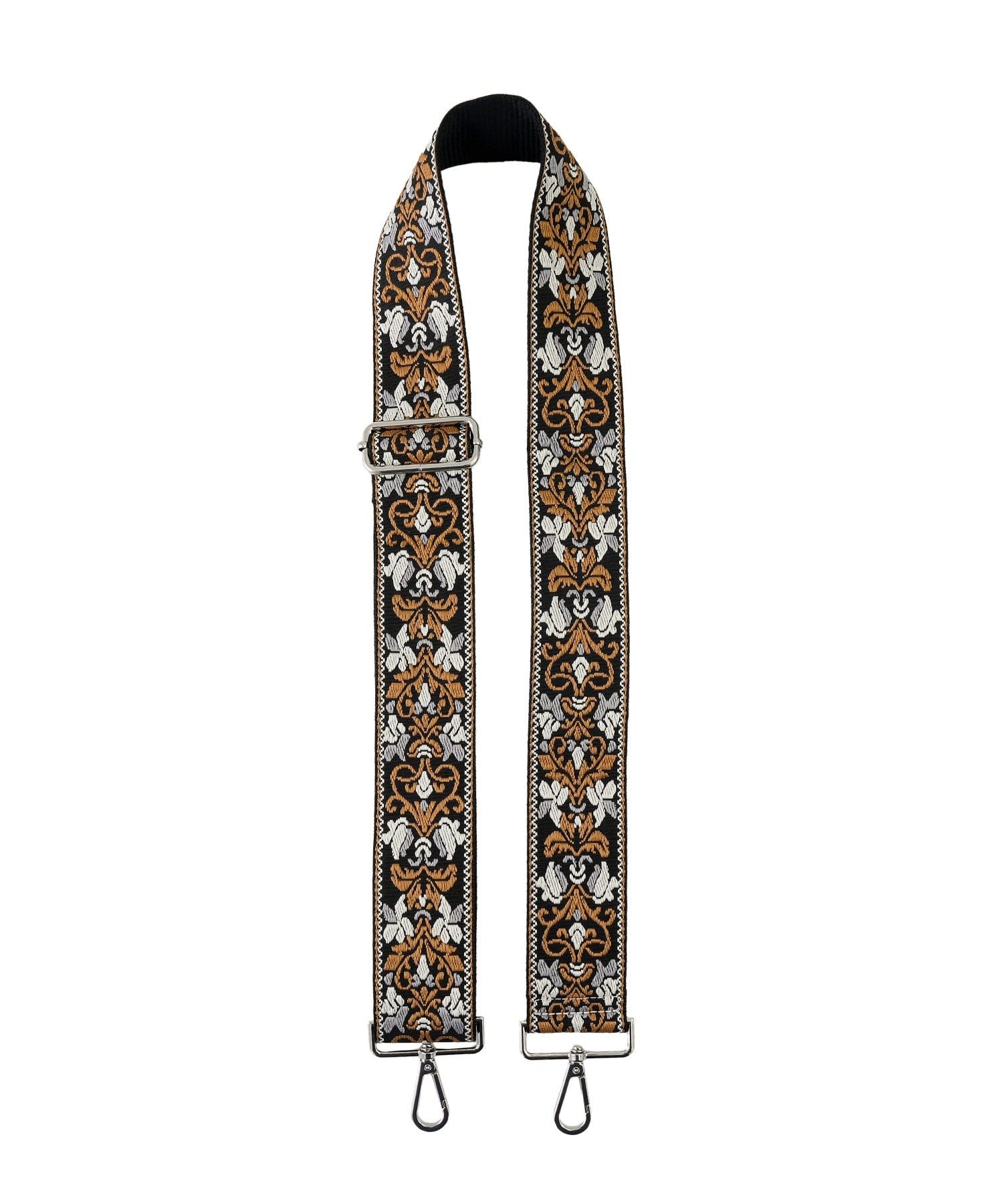 3COINS(スリーコインズ) 刺繍テープスマホストラップホルダー