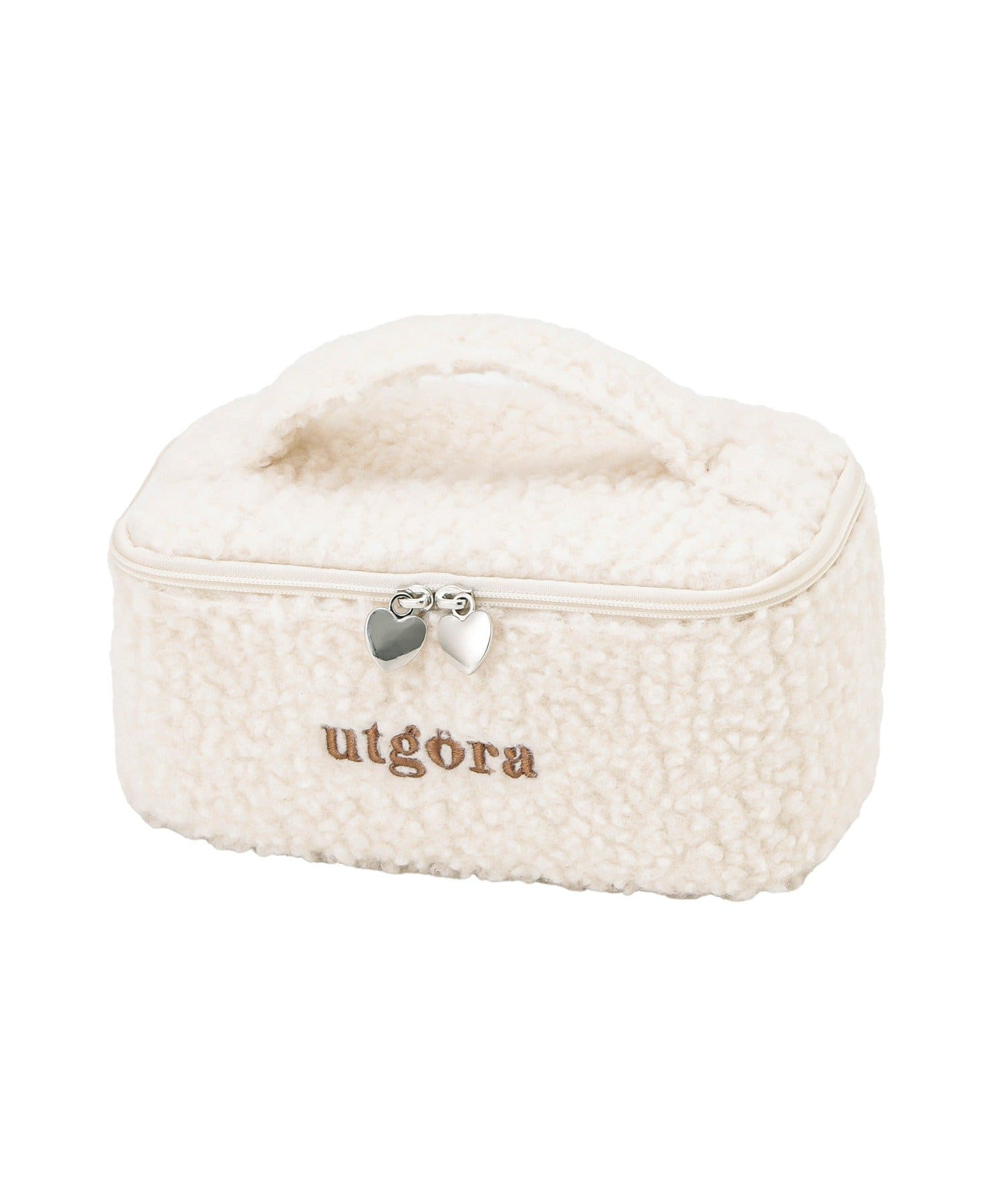 3COINS(スリーコインズ) もこもこバニティポーチ／KIDSコスメ