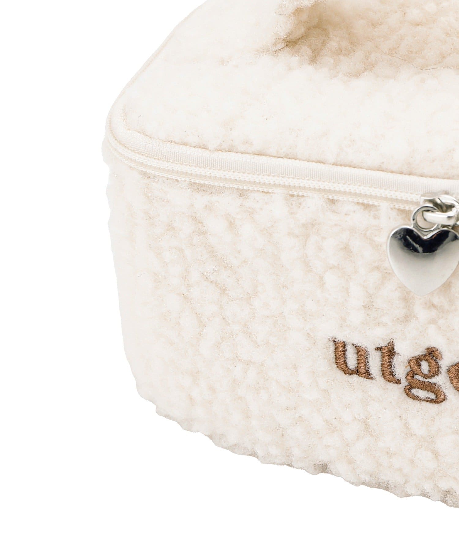 3COINS(スリーコインズ) もこもこバニティポーチ／KIDSコスメ