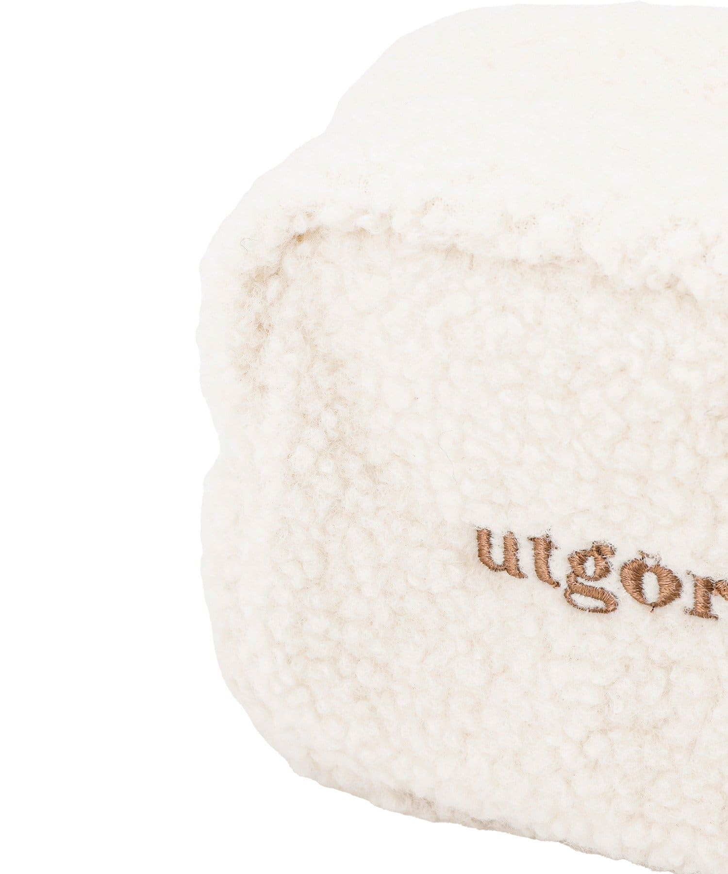 3COINS(スリーコインズ) もこもこスクエアポーチ／KIDSコスメ