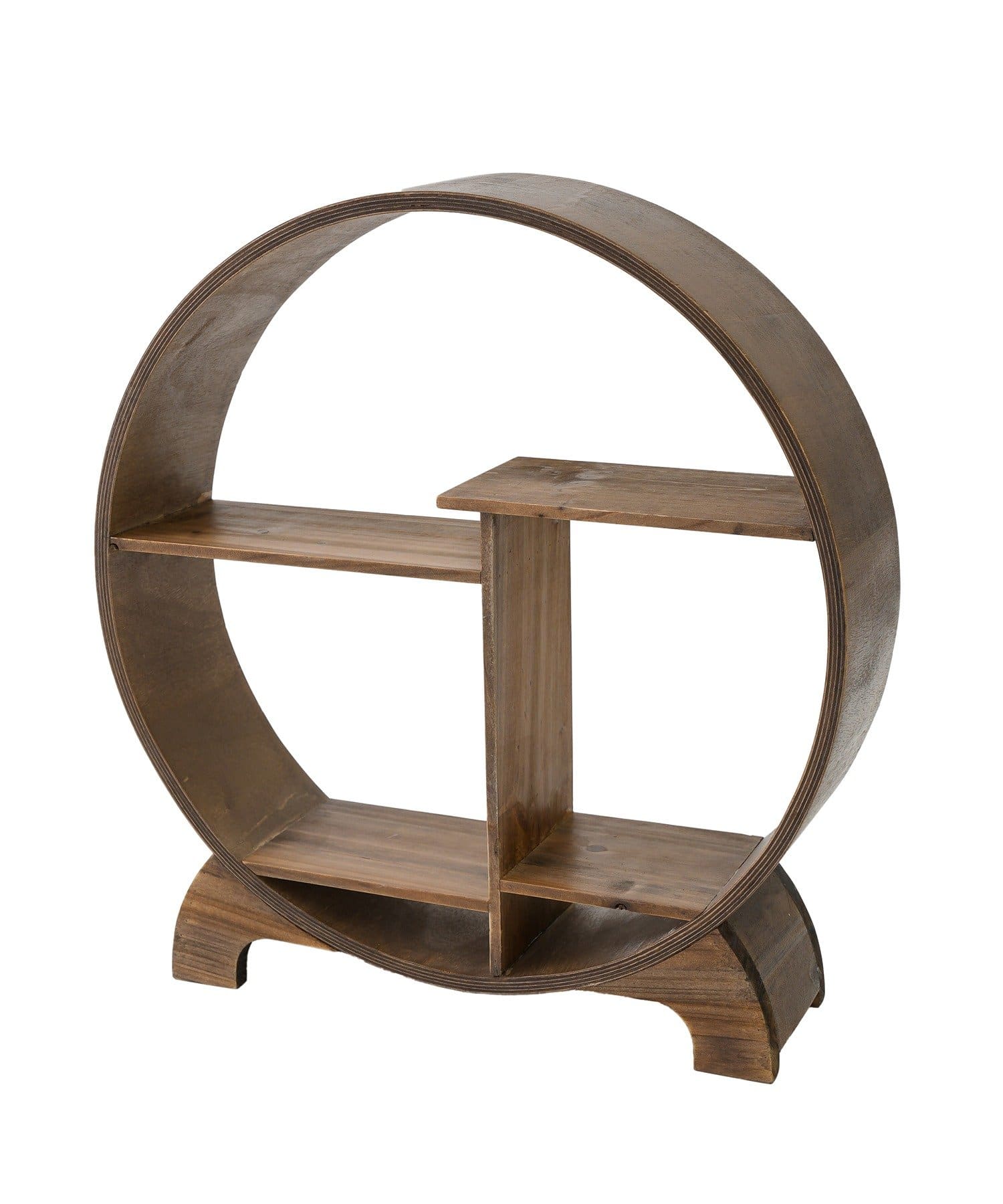 salut!(サリュ) 円形ラック／苔玉と盆栽