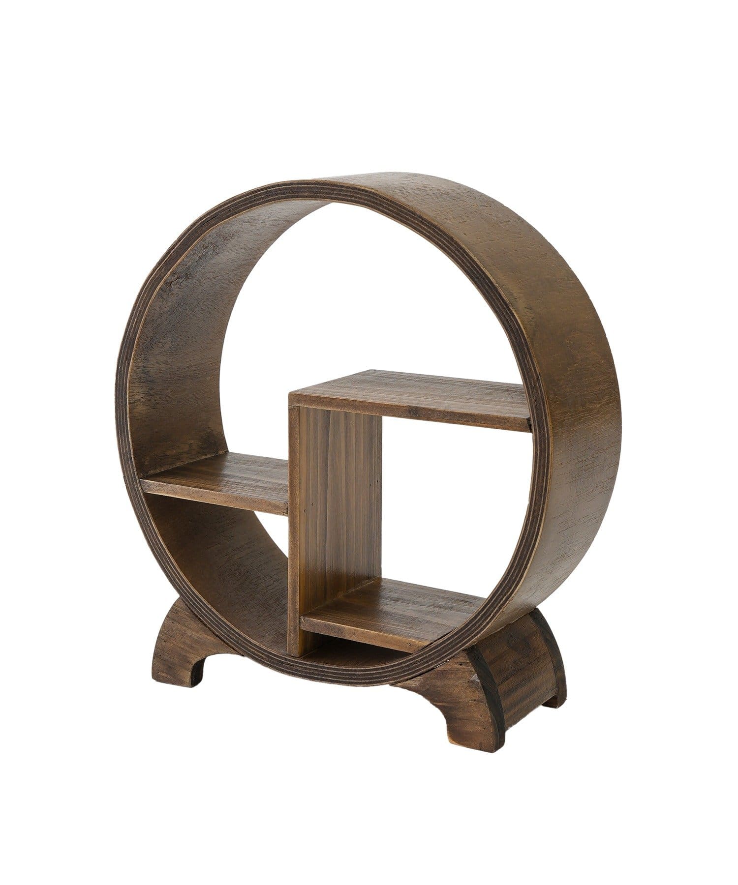 salut!(サリュ) 円形ラックミニ／苔玉と盆栽