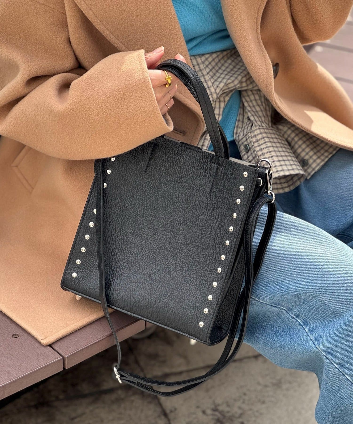 NOLLEY'S(ノーリーズ) スタッズトート