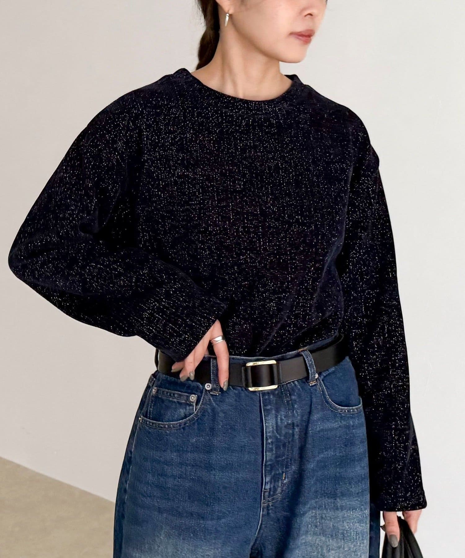 FREDY & GLOSTER(フレディ アンド グロスター) ラメモールプルオーバー