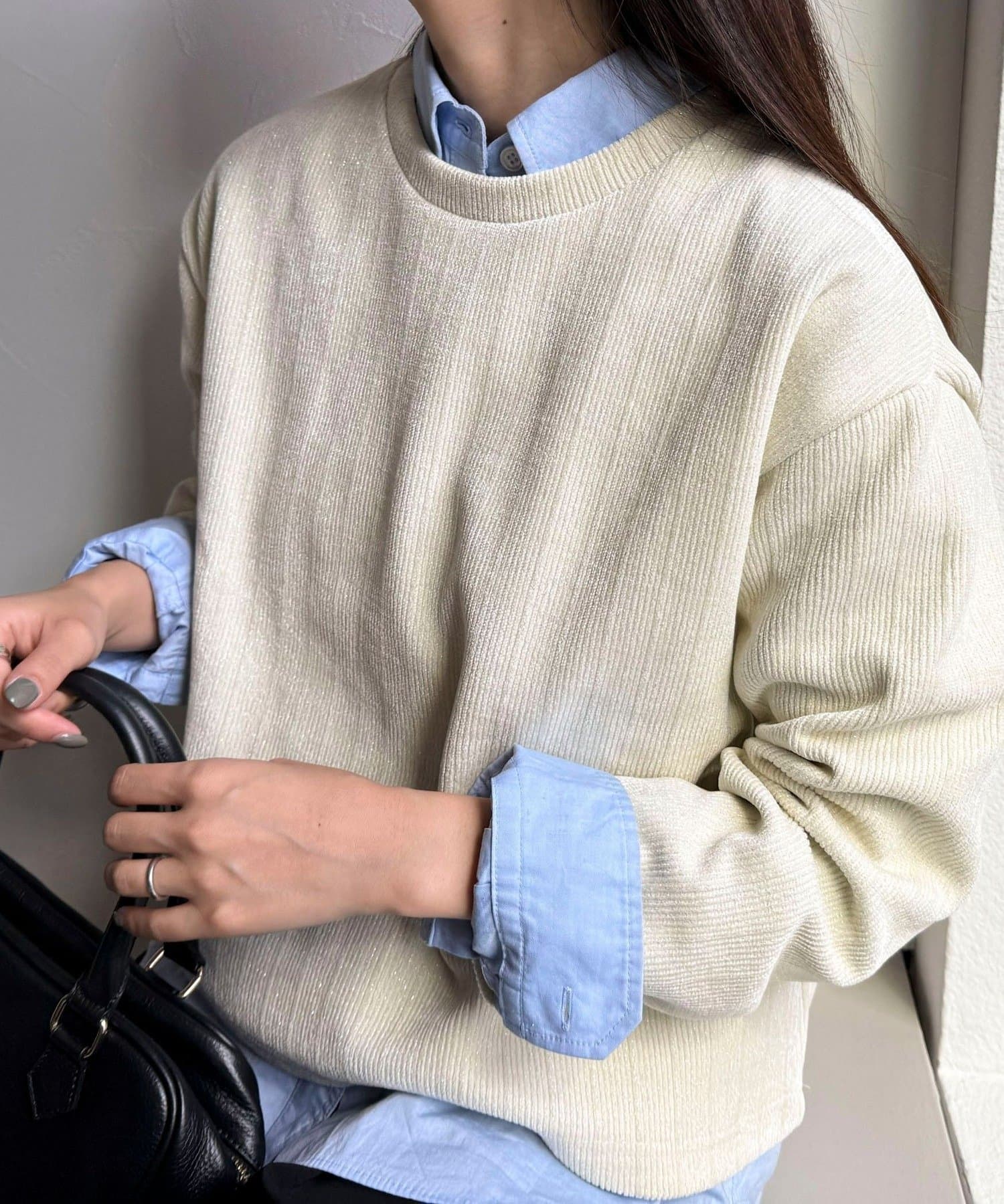 FREDY & GLOSTER(フレディ アンド グロスター) ラメモールプルオーバー