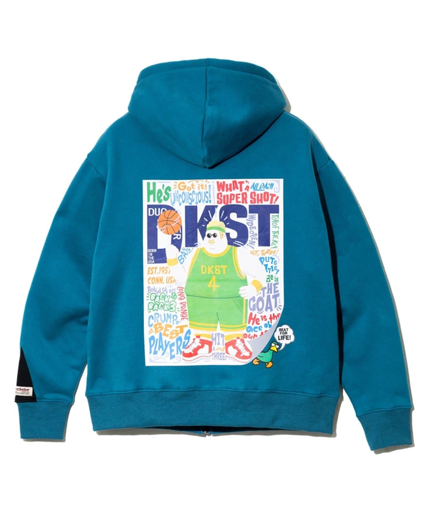 FREDY & GLOSTER(フレディ アンド グロスター) 【Duckster/ダックスター】ポスターフルジップパーカー