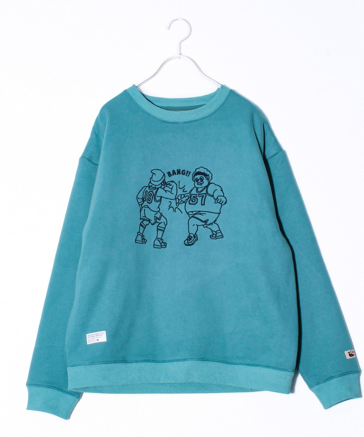 FREDY & GLOSTER(フレディ アンド グロスター) 【Duckster/ダックスター】刺繍クルーネックスウェット