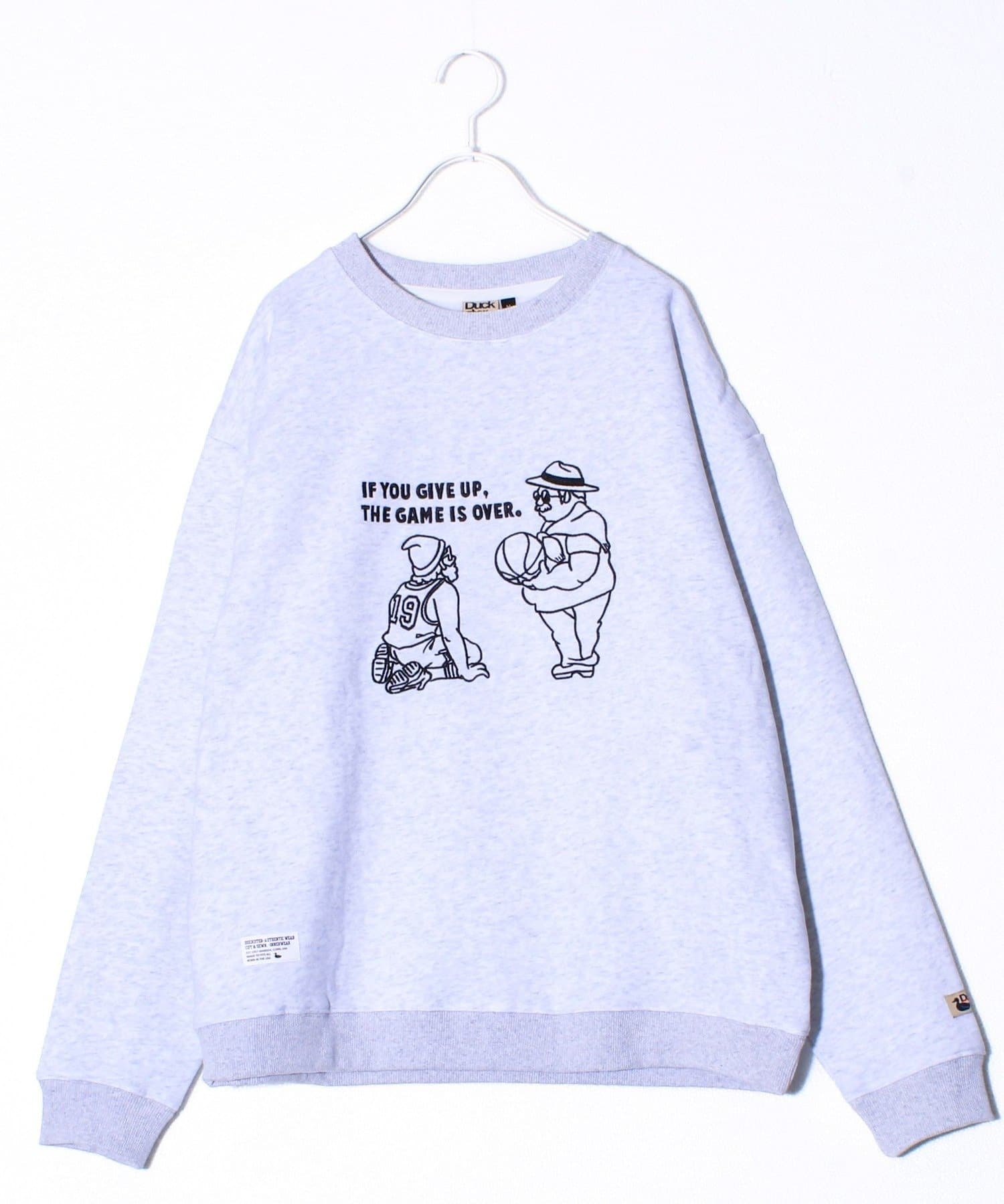 FREDY & GLOSTER(フレディ アンド グロスター) 【Duckster/ダックスター】刺繍クルーネックスウェット