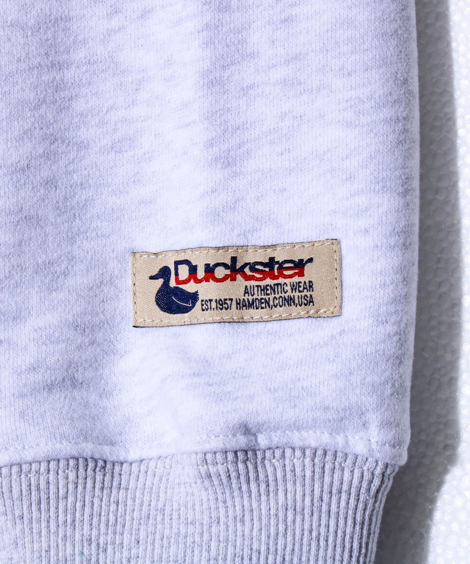 FREDY & GLOSTER(フレディ アンド グロスター) 【Duckster/ダックスター】刺繍クルーネックスウェット