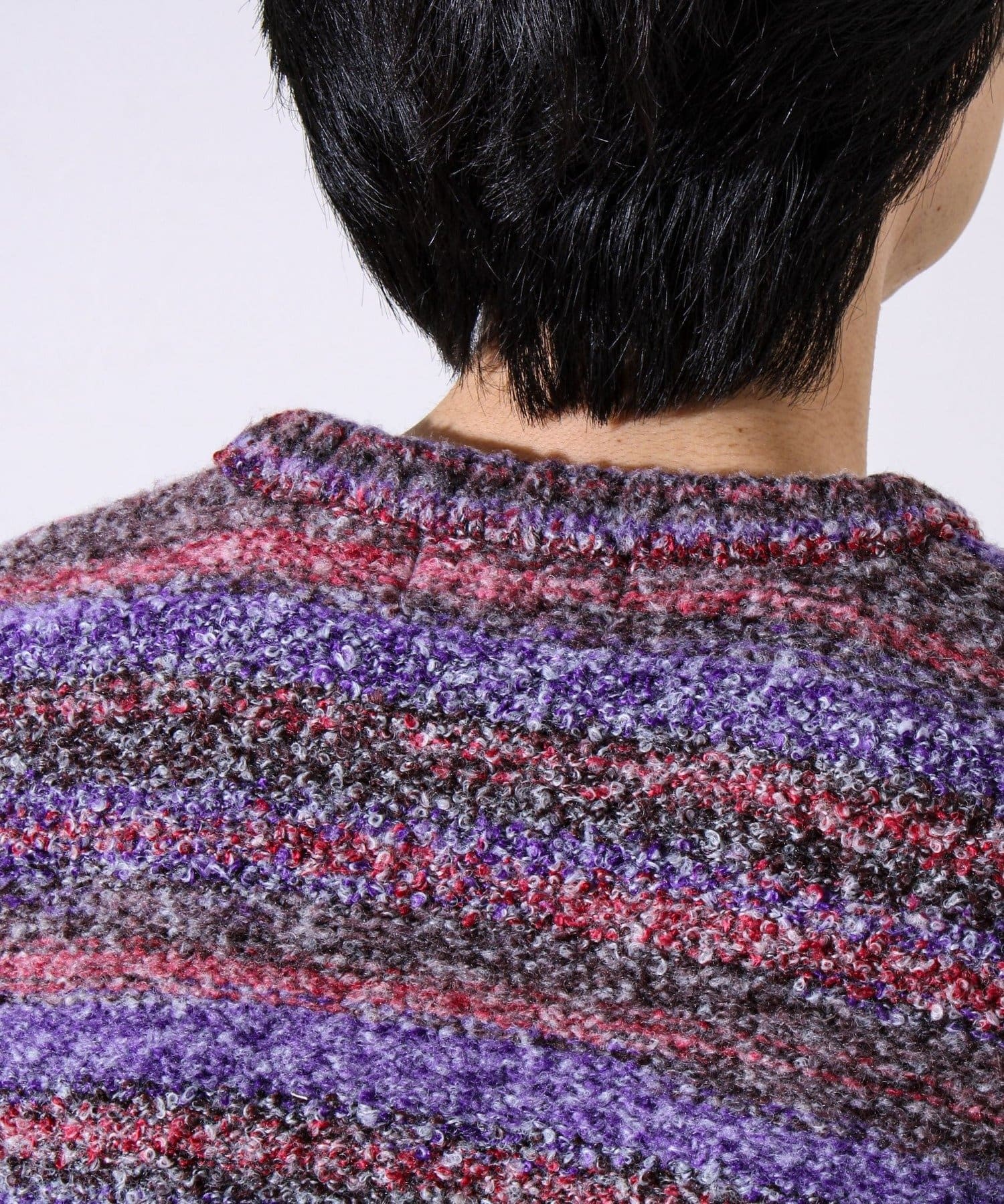 FREDY & GLOSTER(フレディ アンド グロスター) 【ふんわり立体感】グラデーションブークレプルオーバー