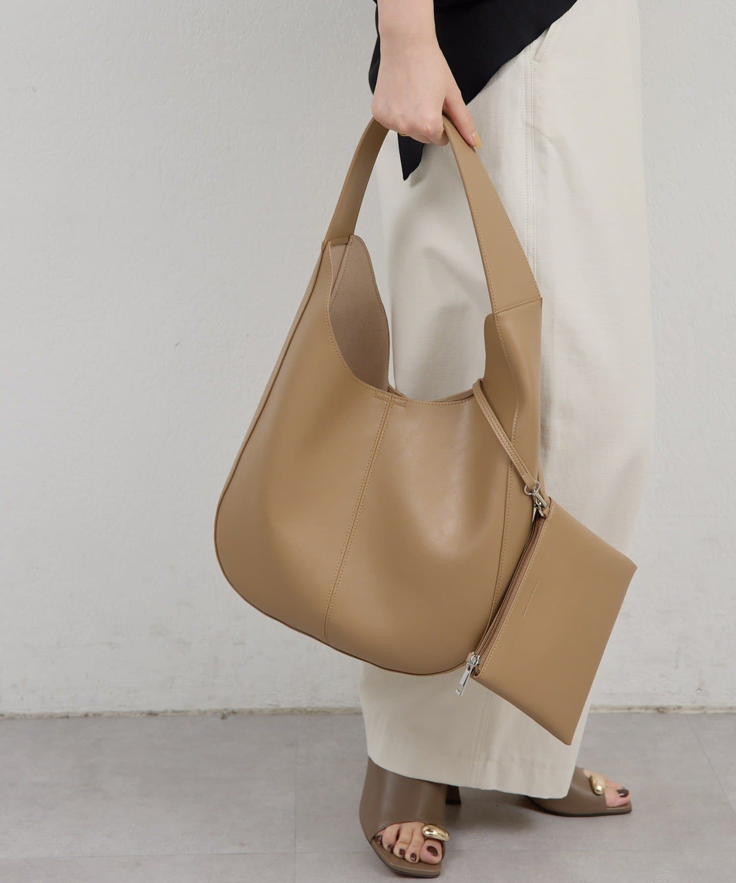 GALLARDAGALANTE(ガリャルダガランテ) 【WEB限定】ポーチ付ワンショルダーバッグ