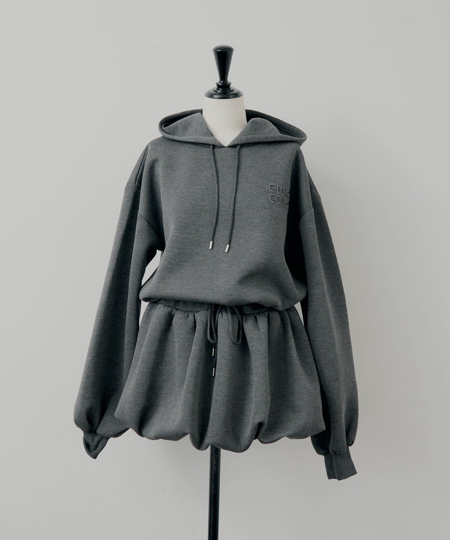 Chico(チコ) 【11/13(木)0:00販売開始】スウェットバルーンミニワンピース