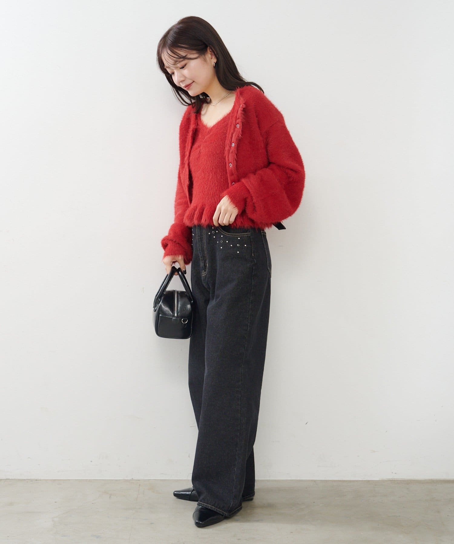 Kastane(カスタネ) 【WEB先行】フェザーニットアンサンブルSET