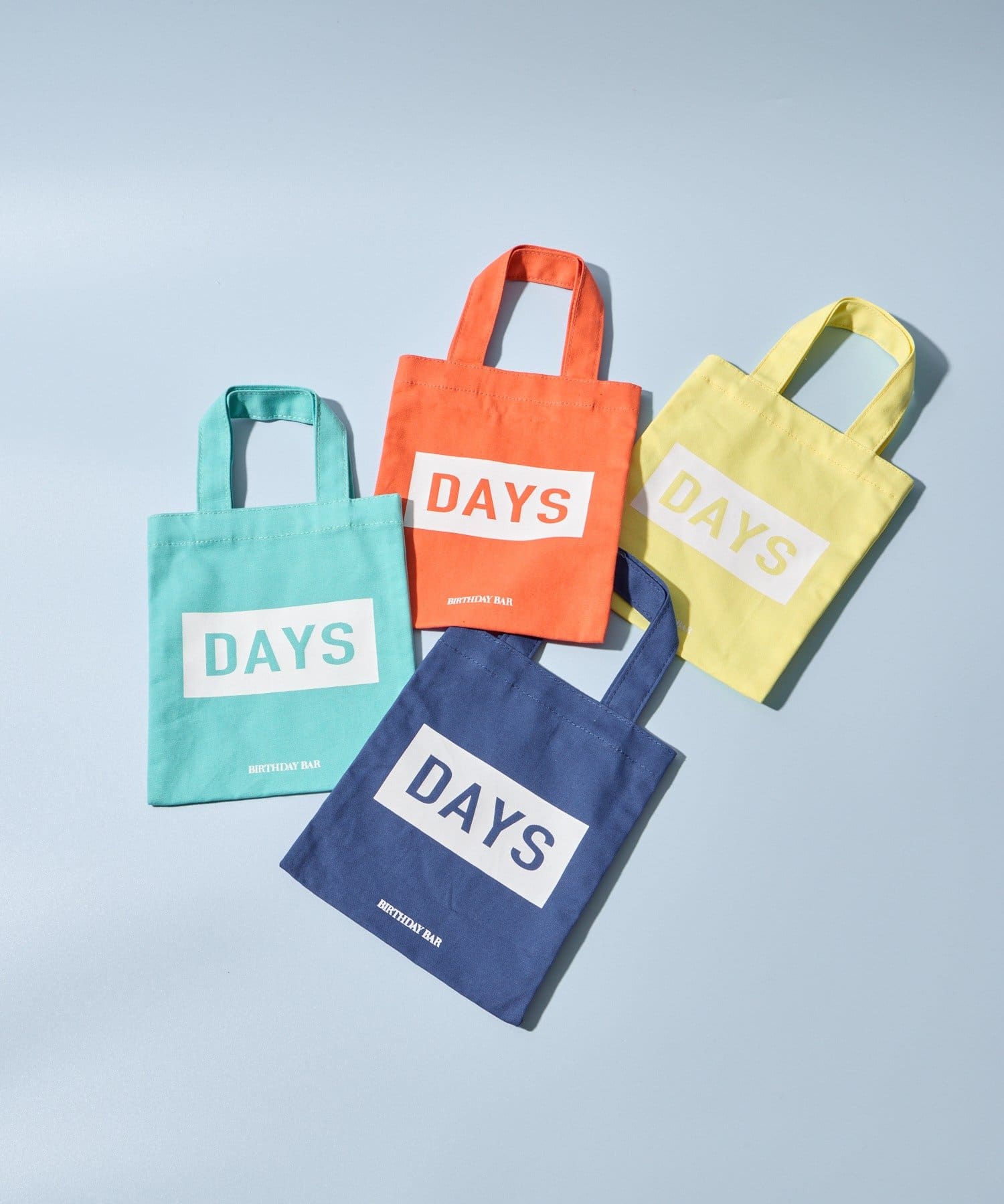 BIRTHDAY BAR(バースデイバー) Kindly Yours コットンミニレクタングルフラットバッグ