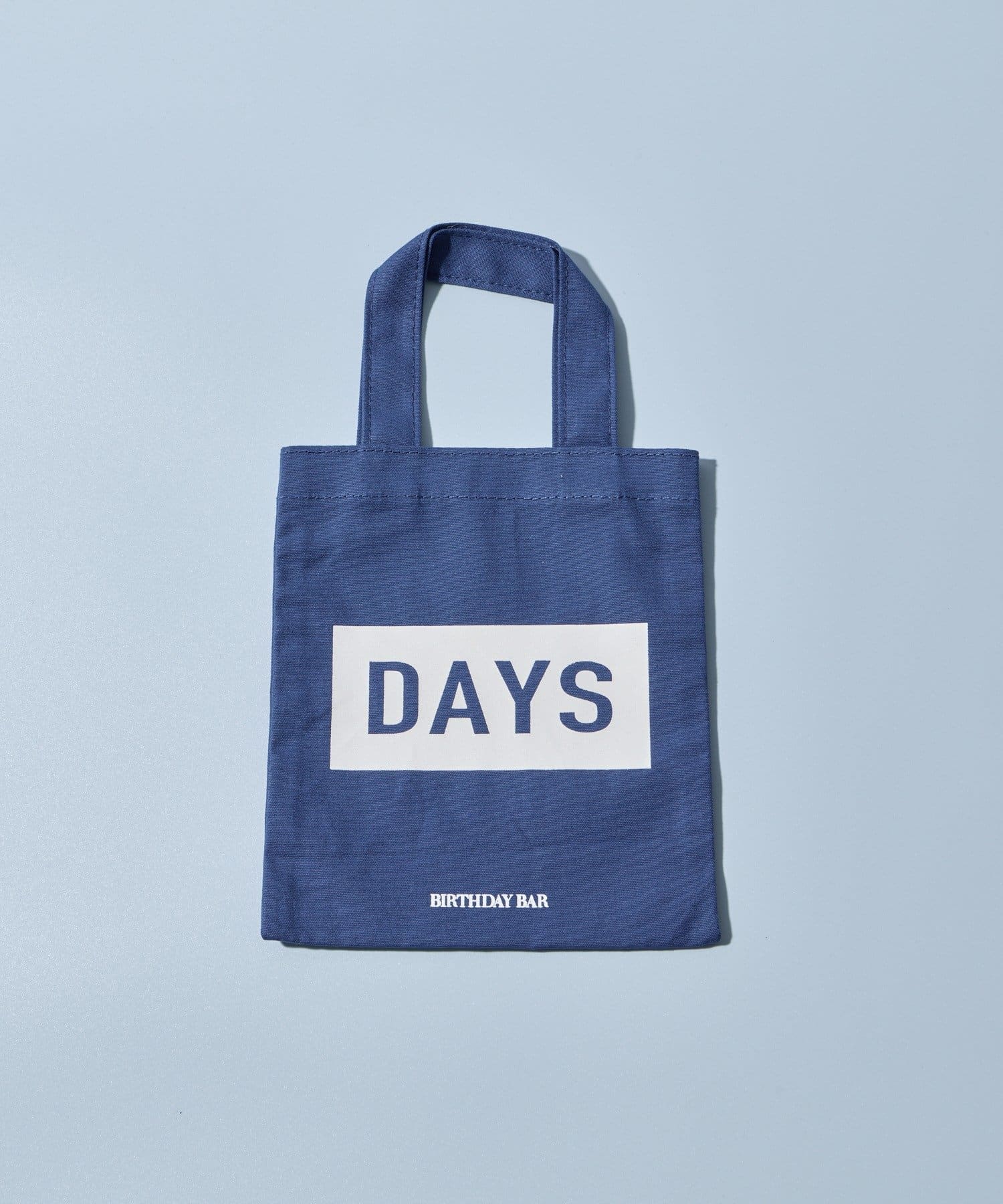 BIRTHDAY BAR(バースデイバー) Kindly Yours コットンミニレクタングルフラットバッグ