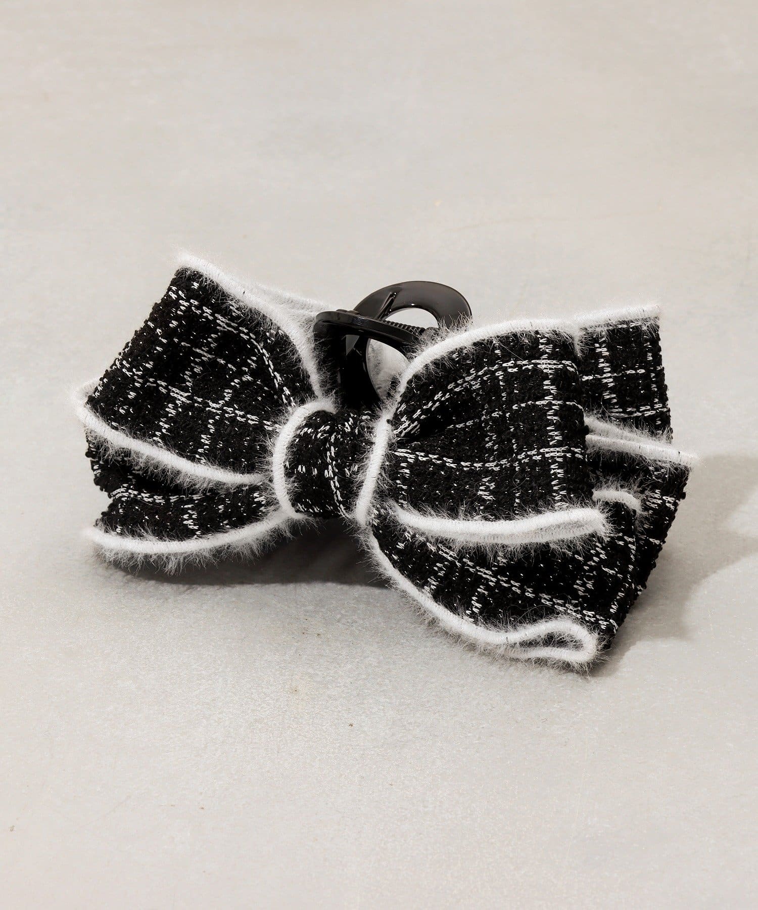 3COINS(スリーコインズ) ツィードシャギーリボンバンス