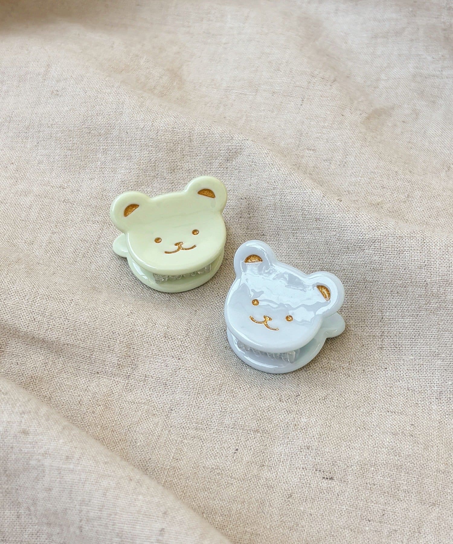 3COINS(スリーコインズ) クマクリップ2個セット／KIDS