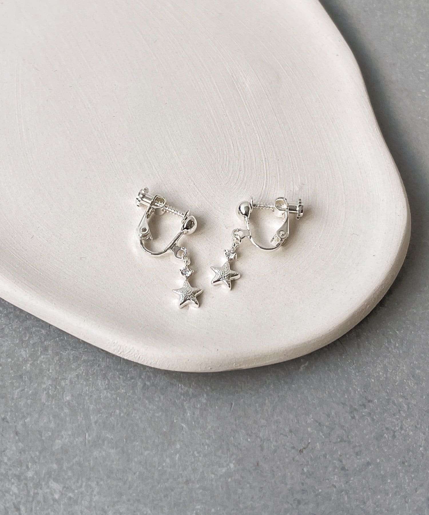 3COINS(スリーコインズ) スターメタルイヤリング