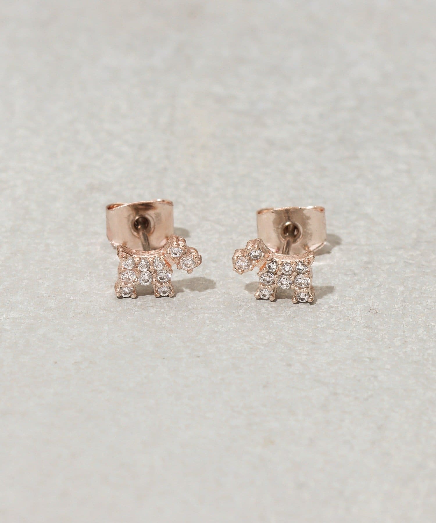 3COINS(スリーコインズ) キラキラワンコピアス