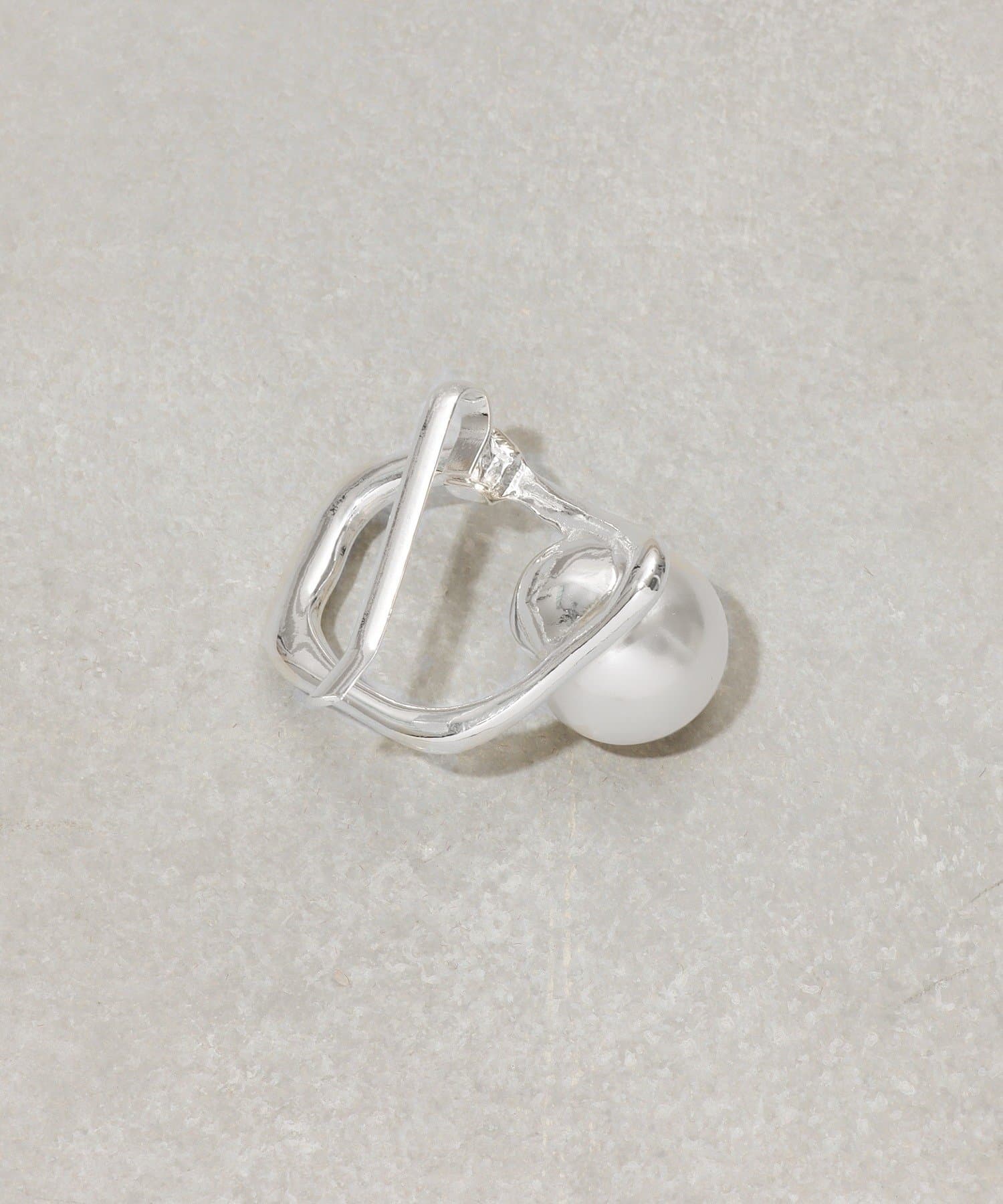 3COINS(スリーコインズ) パール付メタルヘアフック