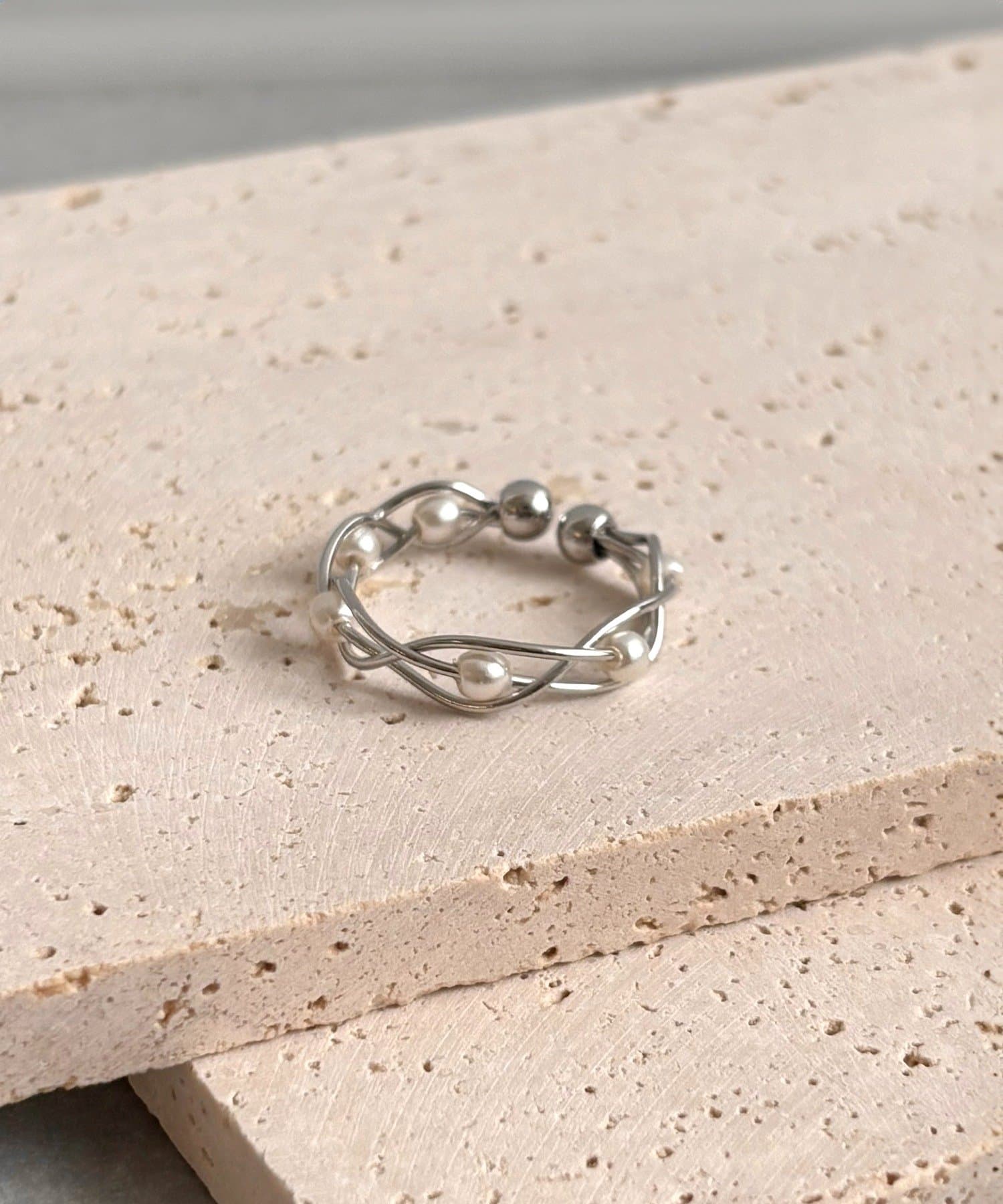 3COINS(スリーコインズ) CCBアミメタルリング