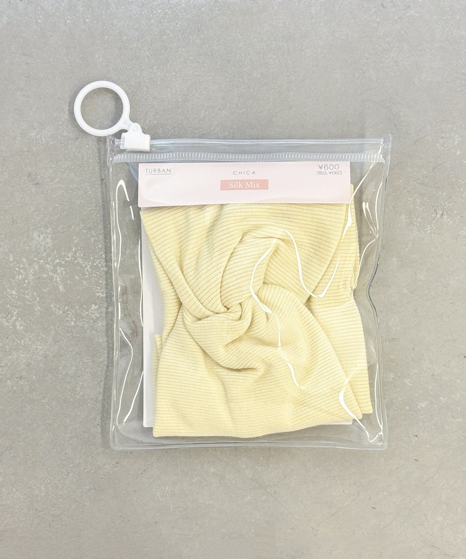 3COINS(スリーコインズ) シルク配合ターバン