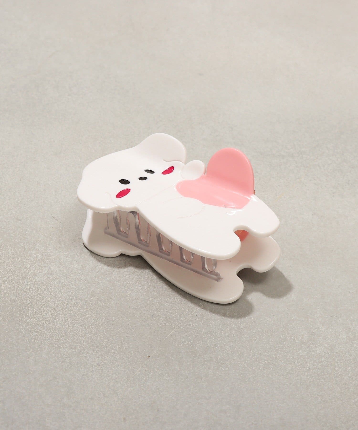 3COINS(スリーコインズ) ほっぺ入ホワイト犬バンス