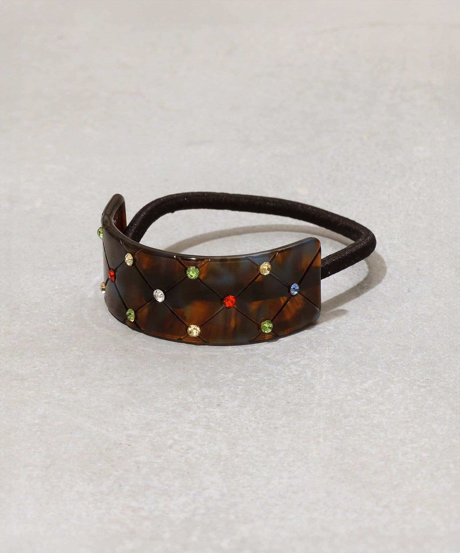 3COINS(スリーコインズ) カラフルキラキラカーブポニー