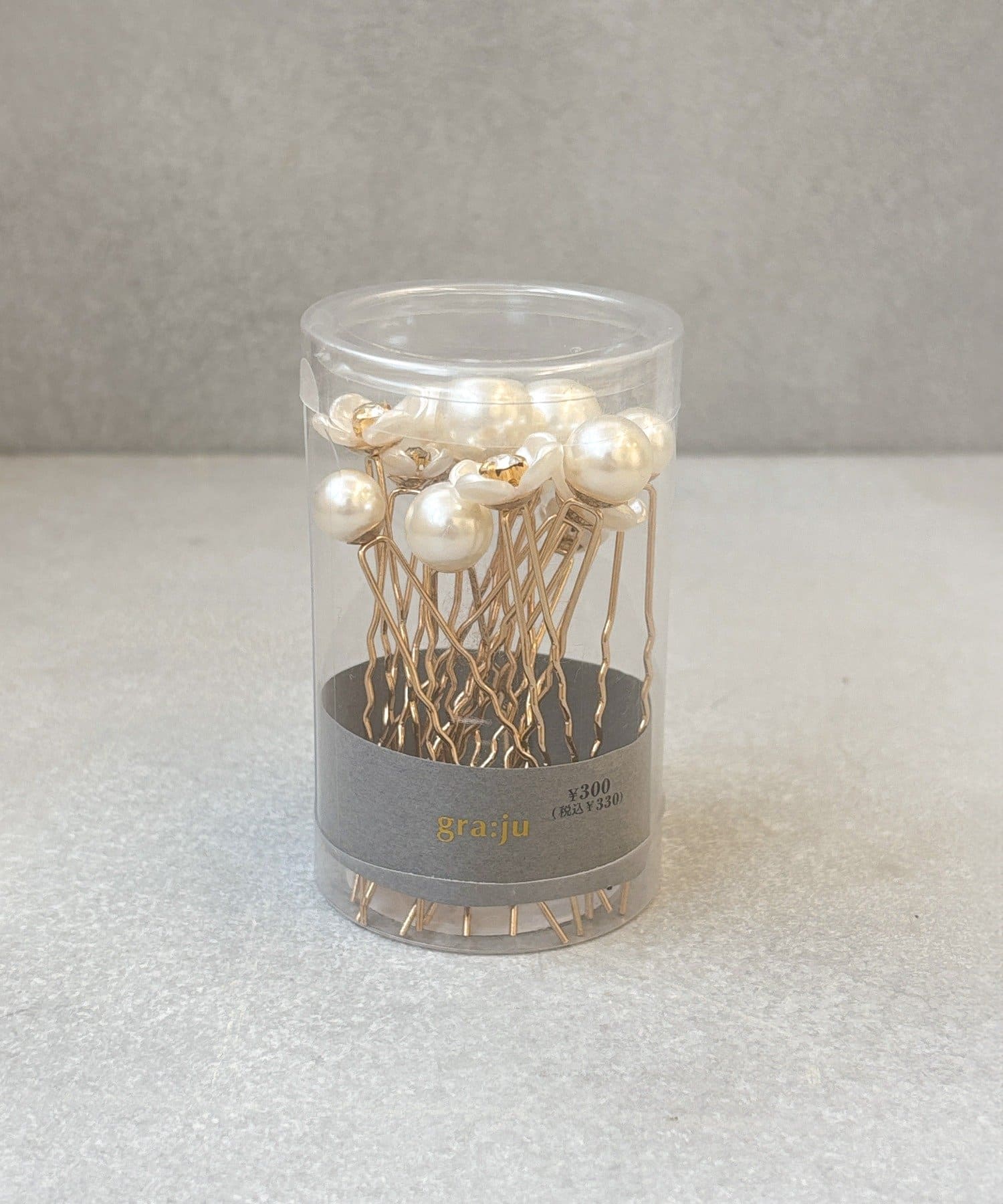 3COINS(スリーコインズ) フラワーパールUピン14個セット