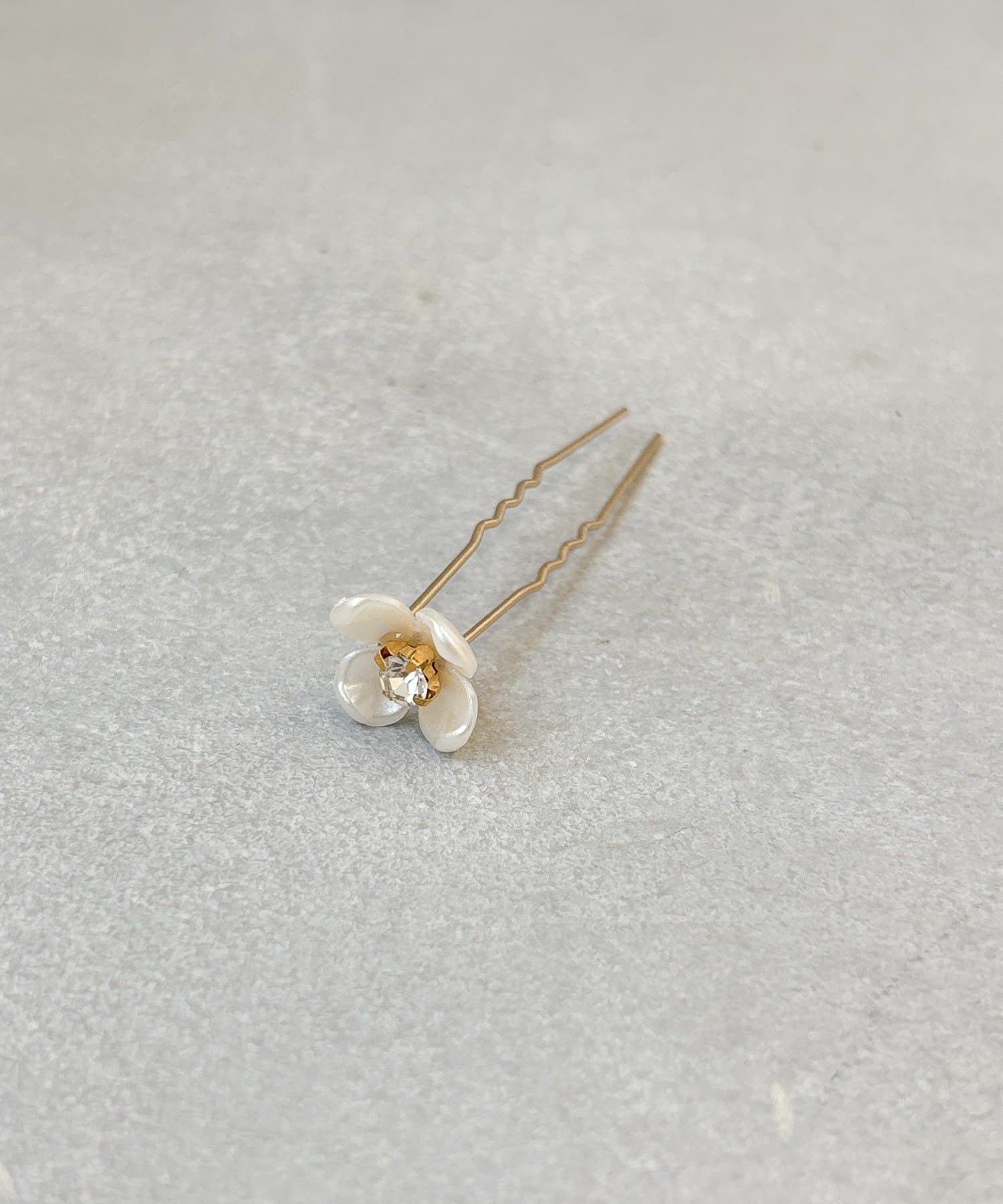 3COINS(スリーコインズ) フラワーパールUピン14個セット