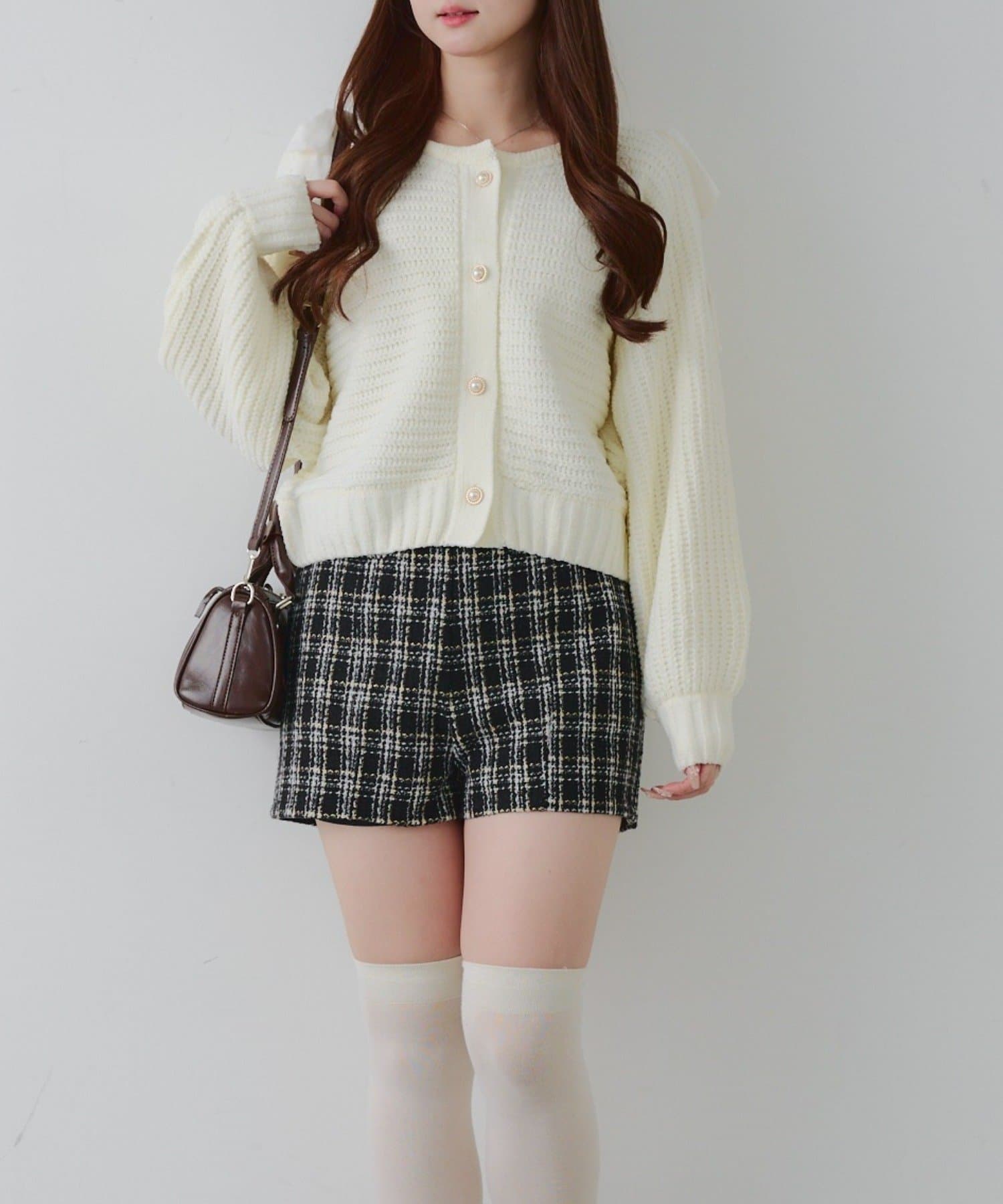 Remind me and forever(リマインドミーアンドフォーエバー) 【Holiday collection】ツイードショートパンツ