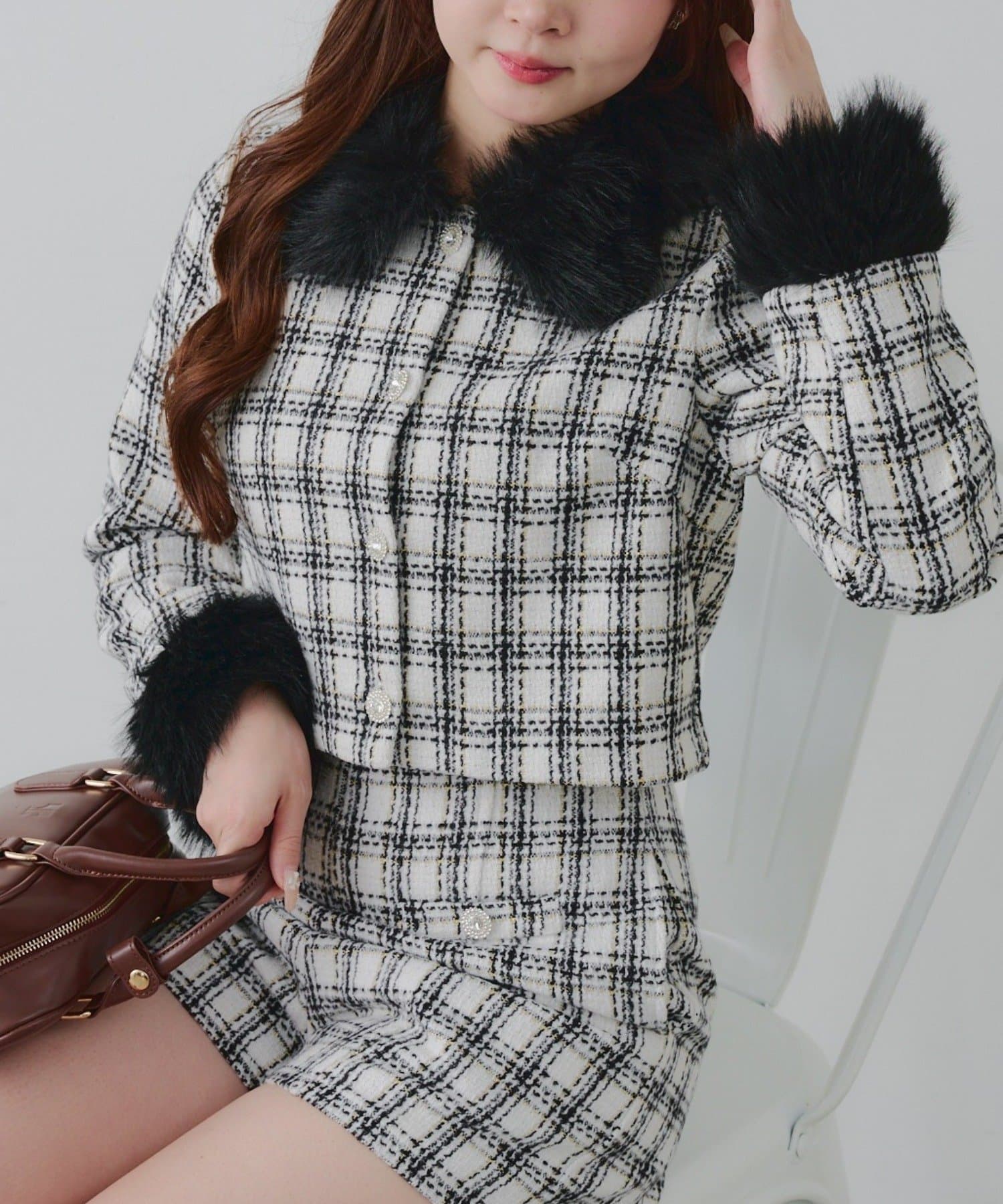 Remind me and forever(リマインドミーアンドフォーエバー) 【Holiday collection】ツイードジャケット