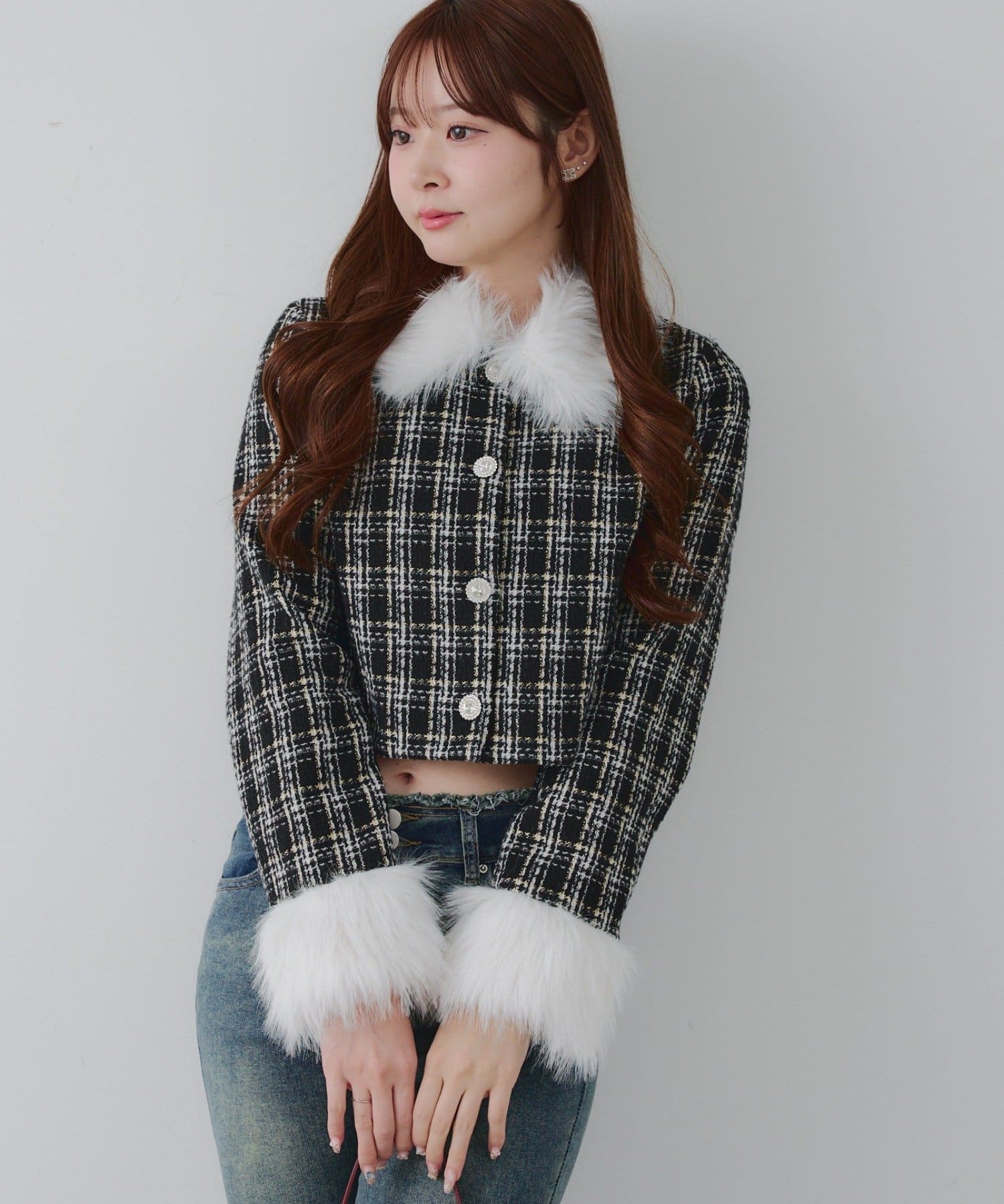 Remind me and forever(リマインドミーアンドフォーエバー) 【Holiday collection】ツイードジャケット