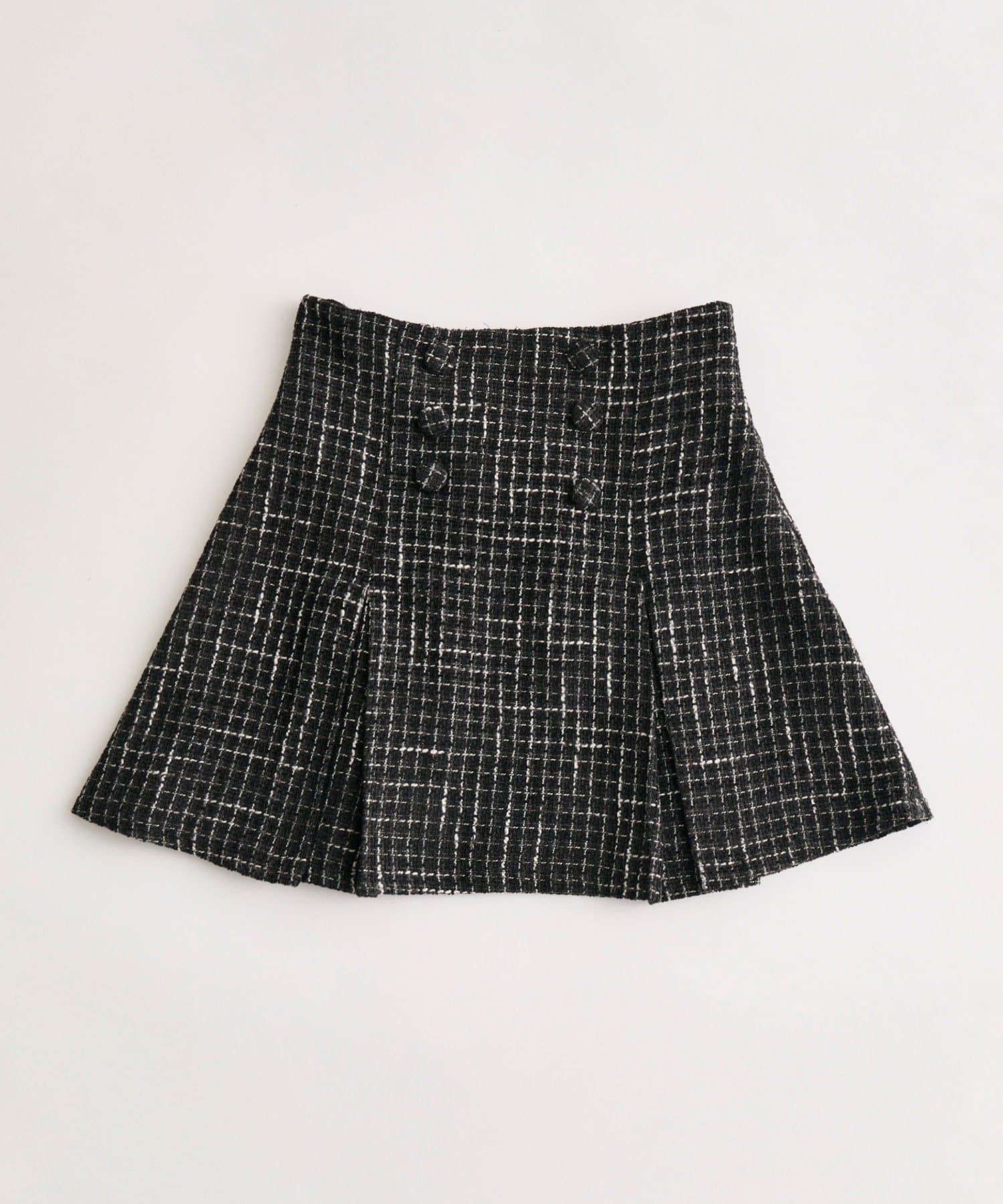 OLIVE des OLIVE(オリーブ デ オリーブ) ツイードミニスカート