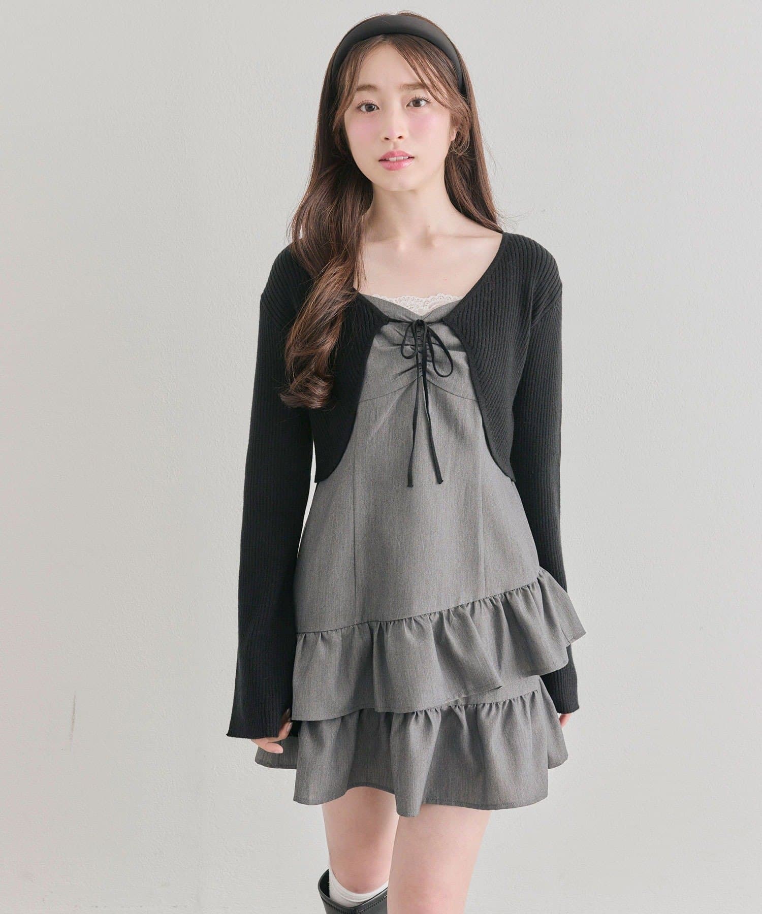 OLIVE des OLIVE ゆいワンピ ボレロセット OLIVE des ワンピース