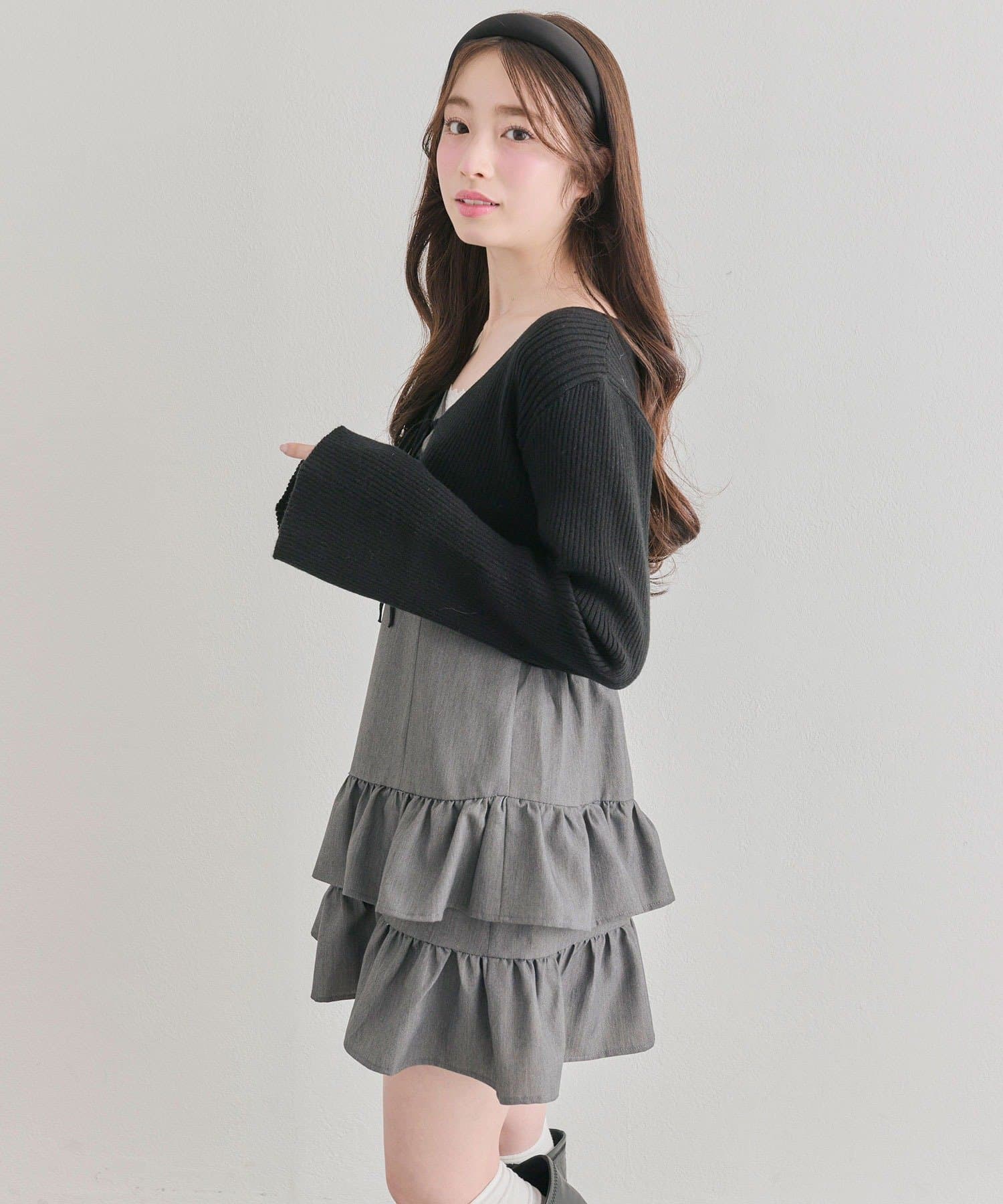 ニットボレロセットワンピ | OLIVE des OLIVE(オリーブ デ オリーブ