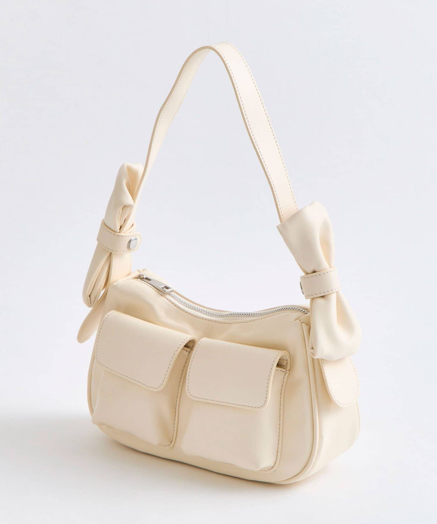 OLIVE des OLIVE(オリーブ デ オリーブ) リボンホーボーバッグ