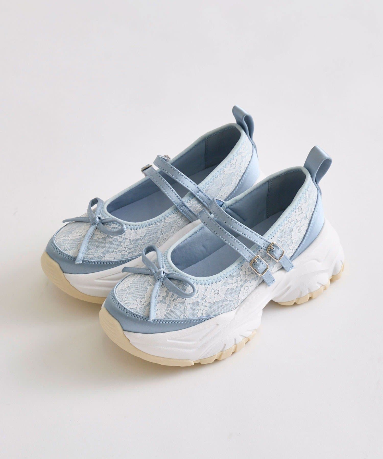 OLIVE des OLIVE(オリーブ デ オリーブ) レースバレエシューズ