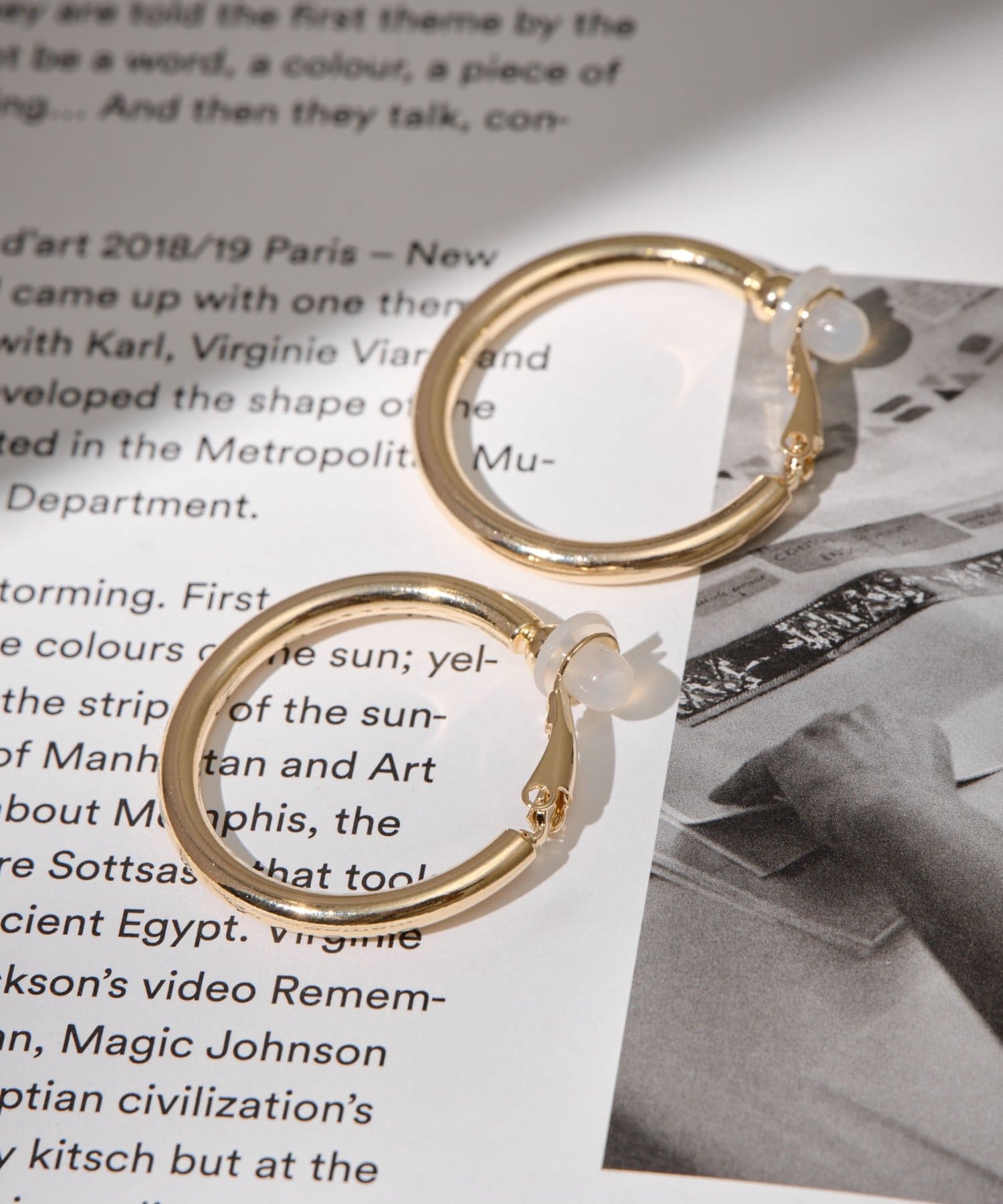 Lattice(ラティス) メタルフープイヤリング