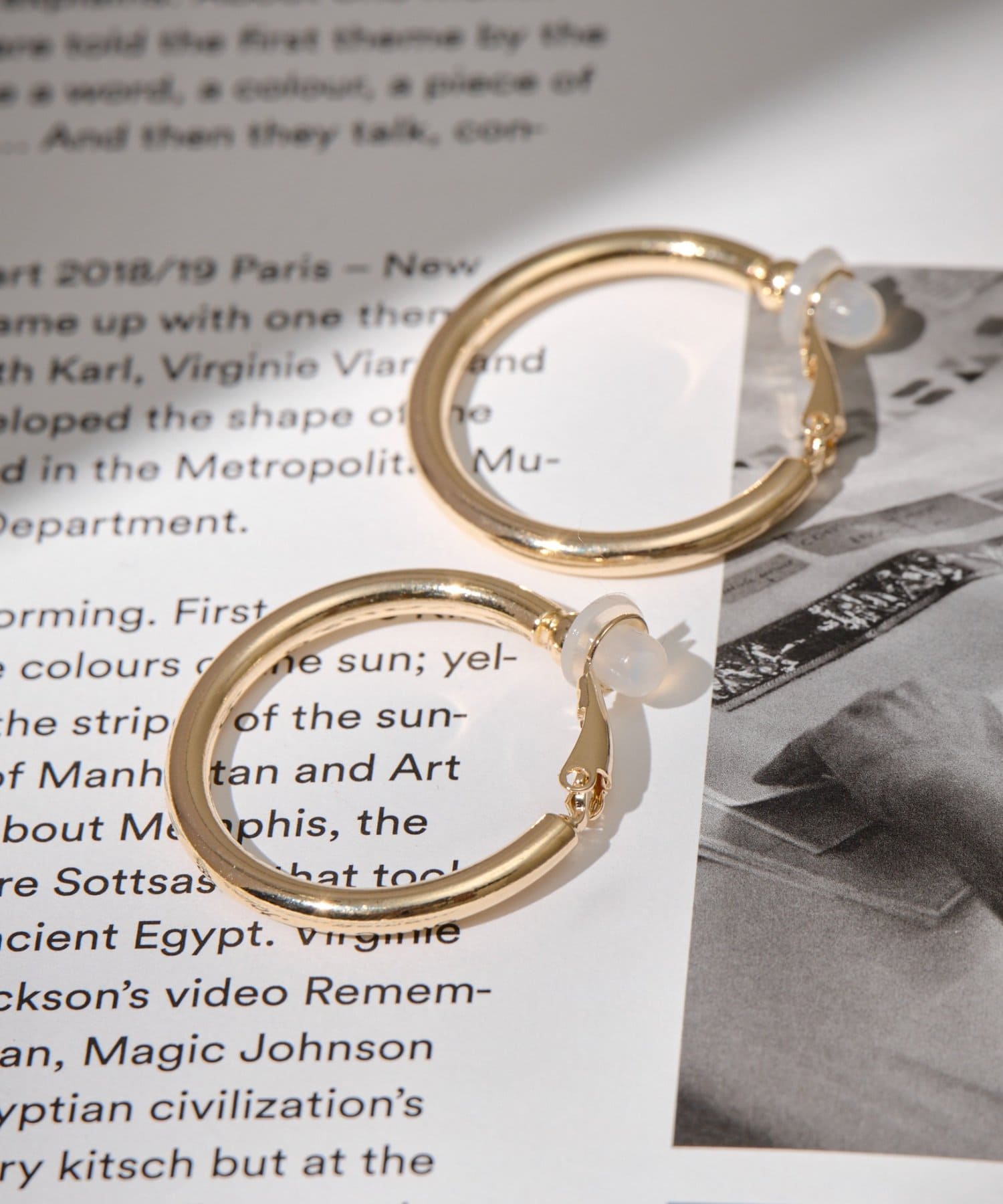 Lattice(ラティス) メタルフープイヤリング