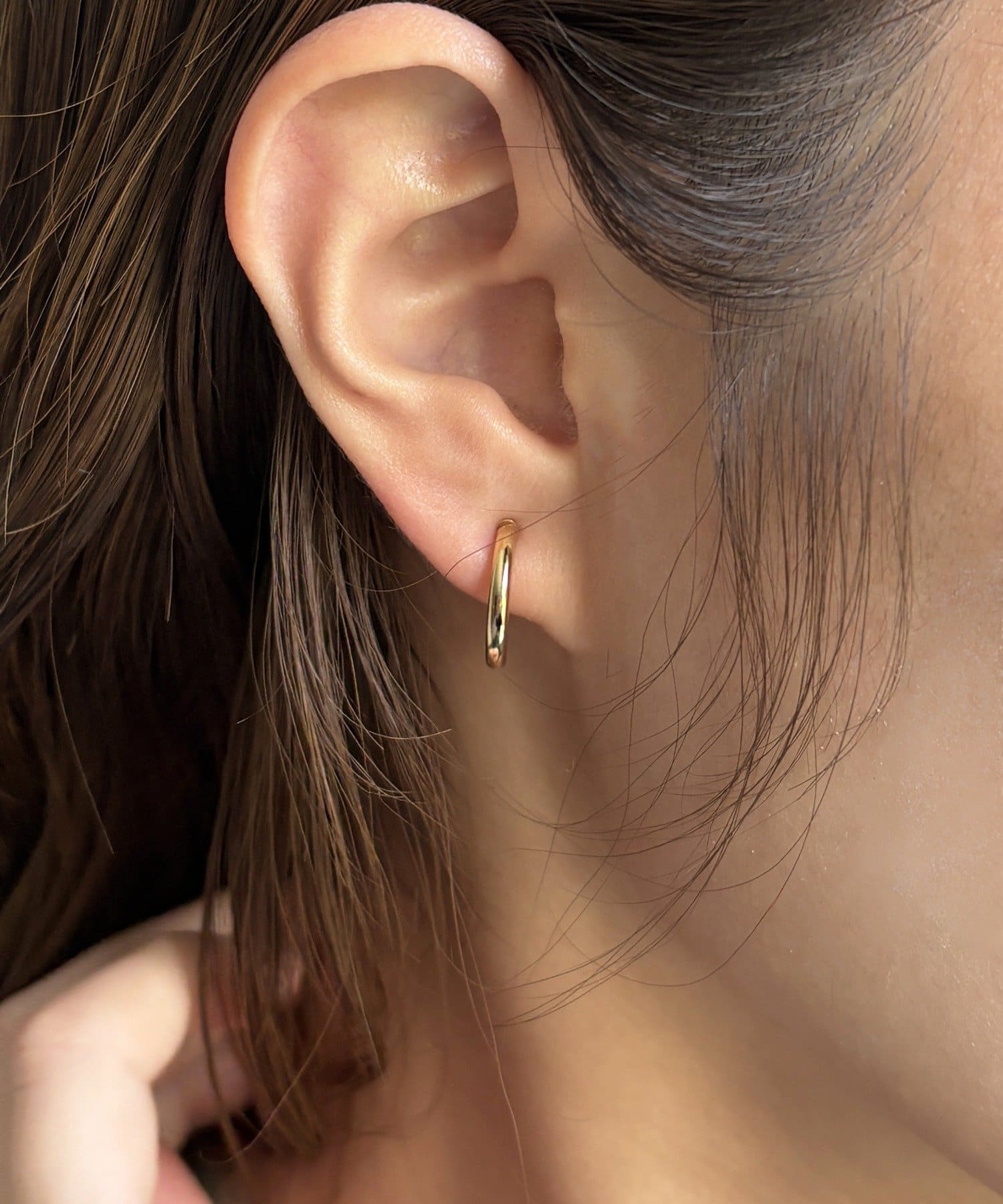 Lattice(ラティス) メタルフープイヤリング