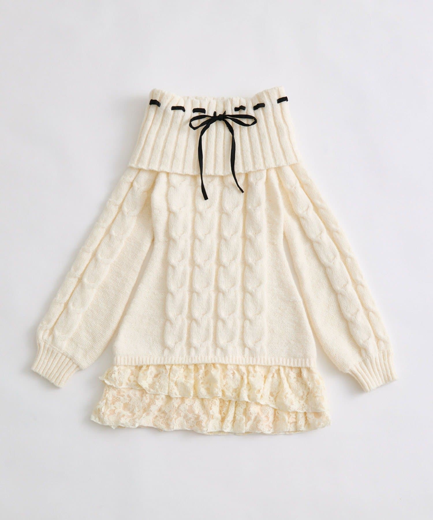 OLIVE des OLIVE(オリーブ デ オリーブ) 【インフルエンサー企画】YUI girly cable one-piece