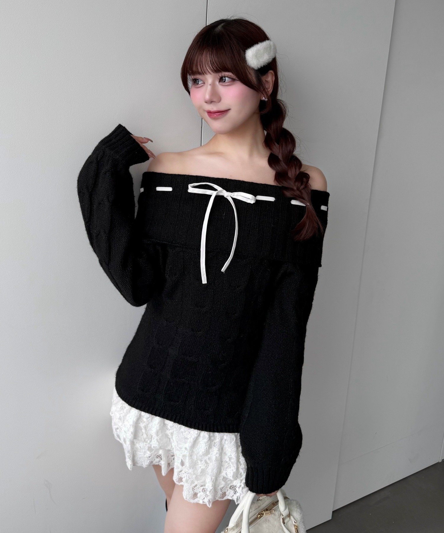 OLIVE des OLIVE(オリーブ デ オリーブ) 【インフルエンサー企画】YUI girly cable one-piece