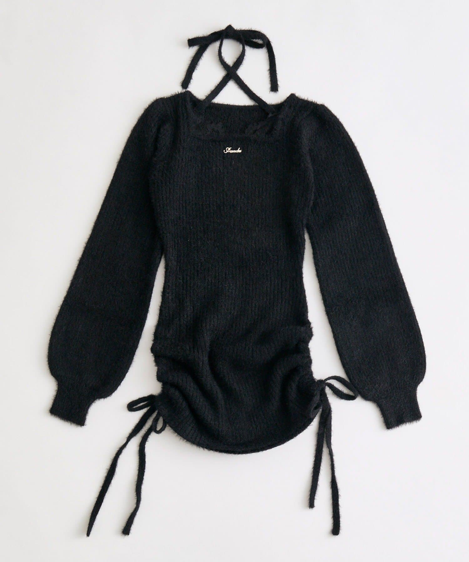 OLIVE des OLIVE(オリーブ デ オリーブ) ける企画　レーストリムドロストミニワンピ