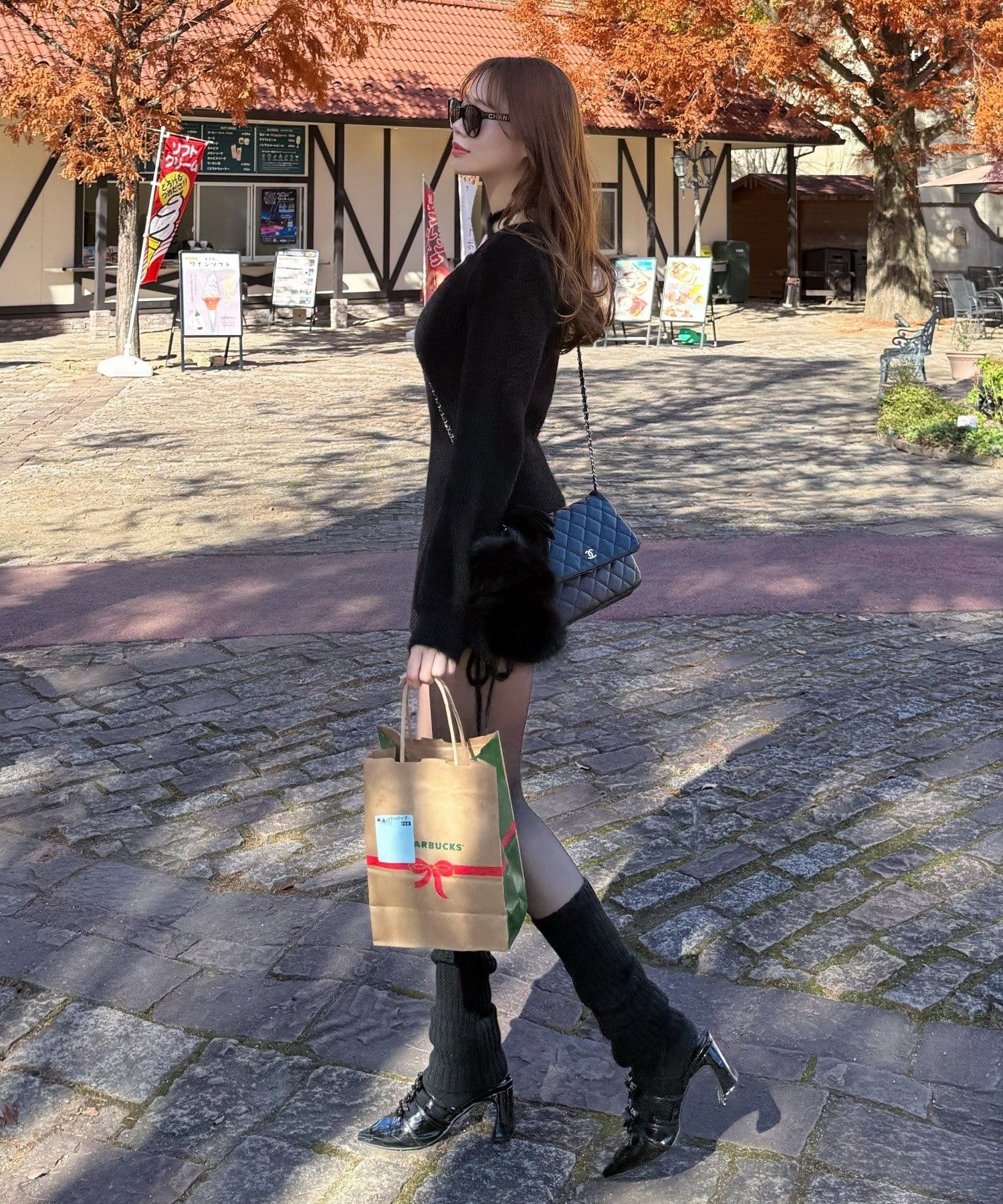 OLIVE des OLIVE(オリーブ デ オリーブ) 【インフルエンサー企画】Keru レーストリムドロストミニワンピ