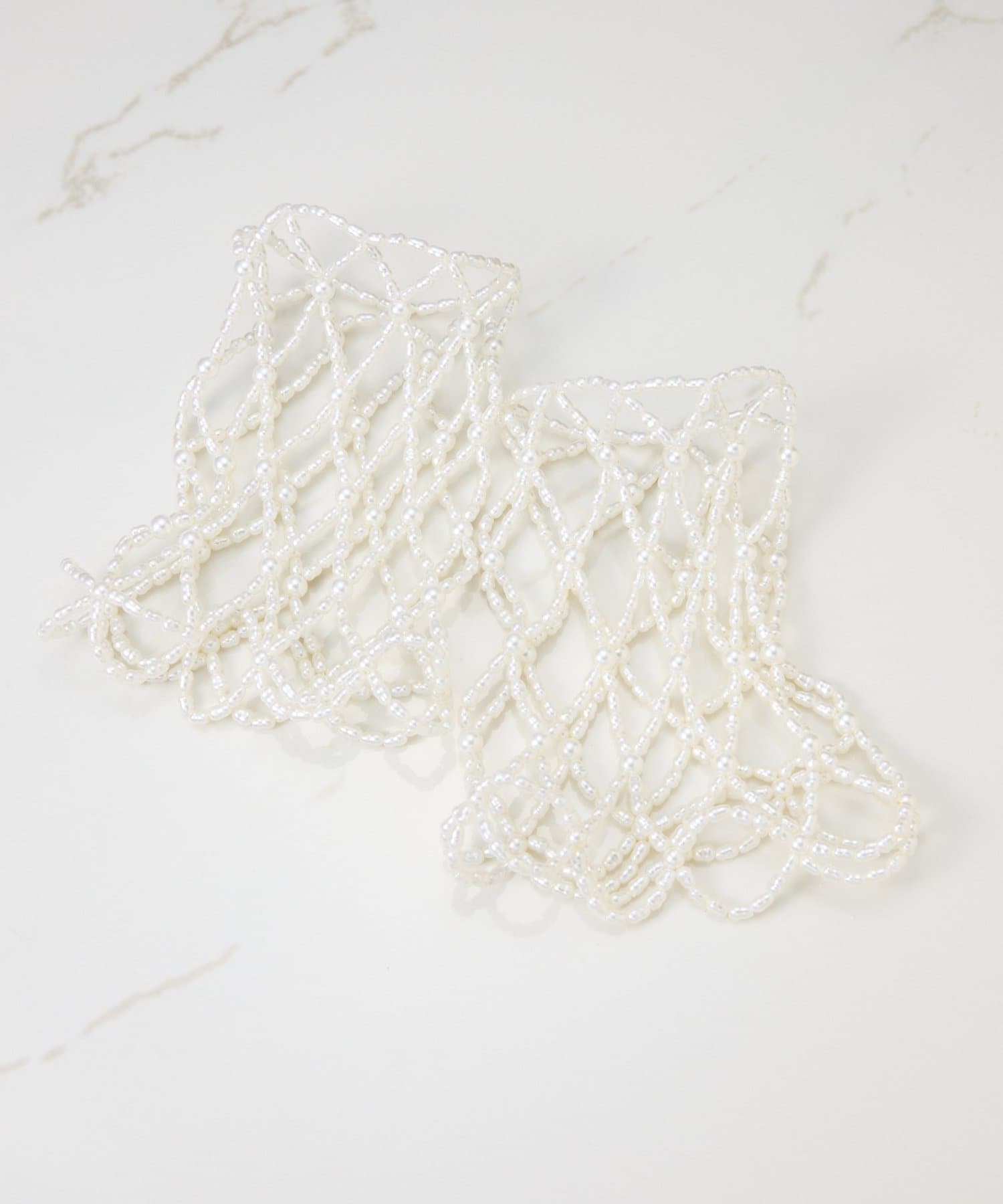 COLLAGE GALLARDAGALANTE(コラージュ ガリャルダガランテ) 【PAPILLONNER/パピヨネ】パール付け袖/セミオケージョン