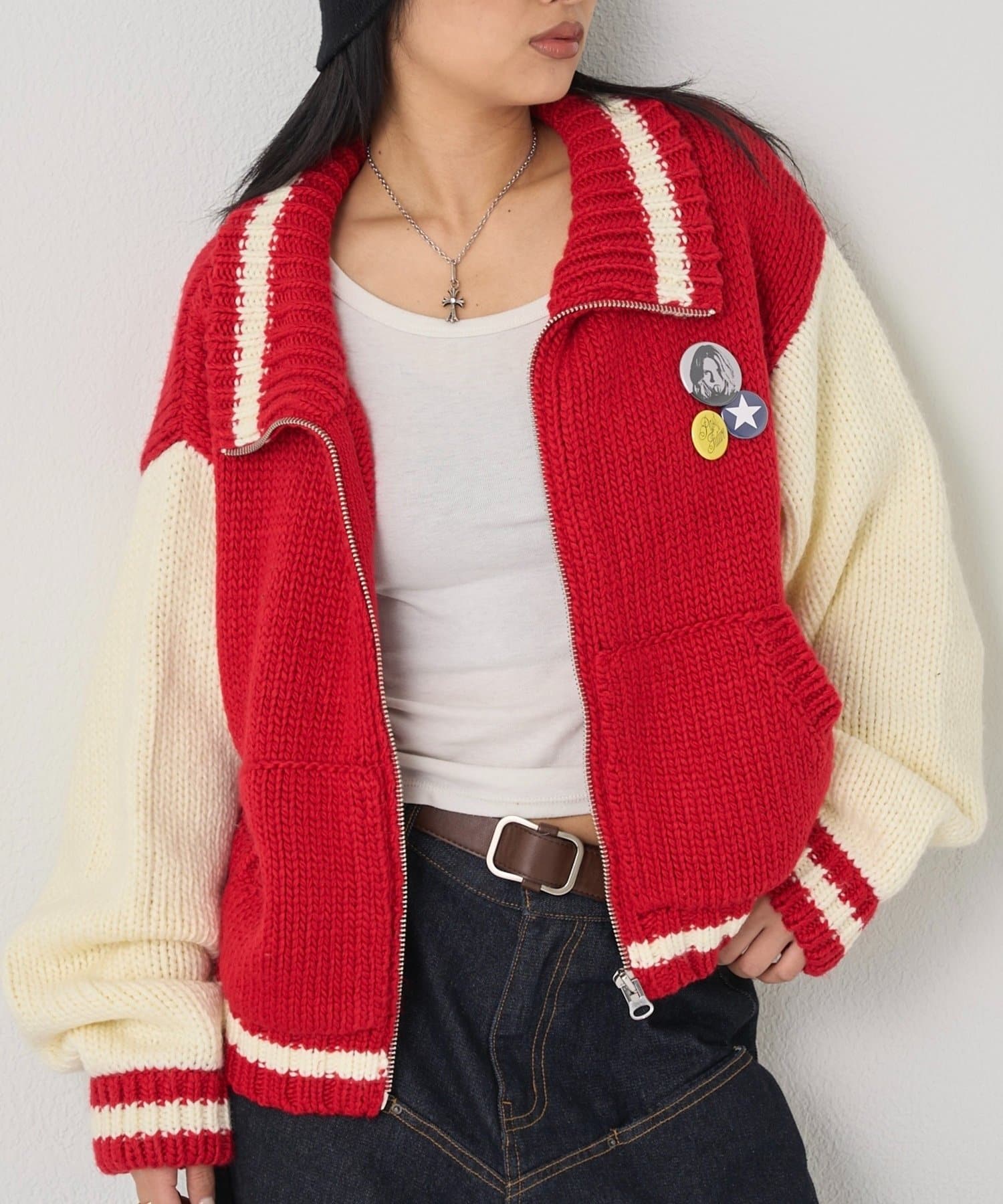 WHO’S WHO gallery(フーズフーギャラリー) ニットスタジャン